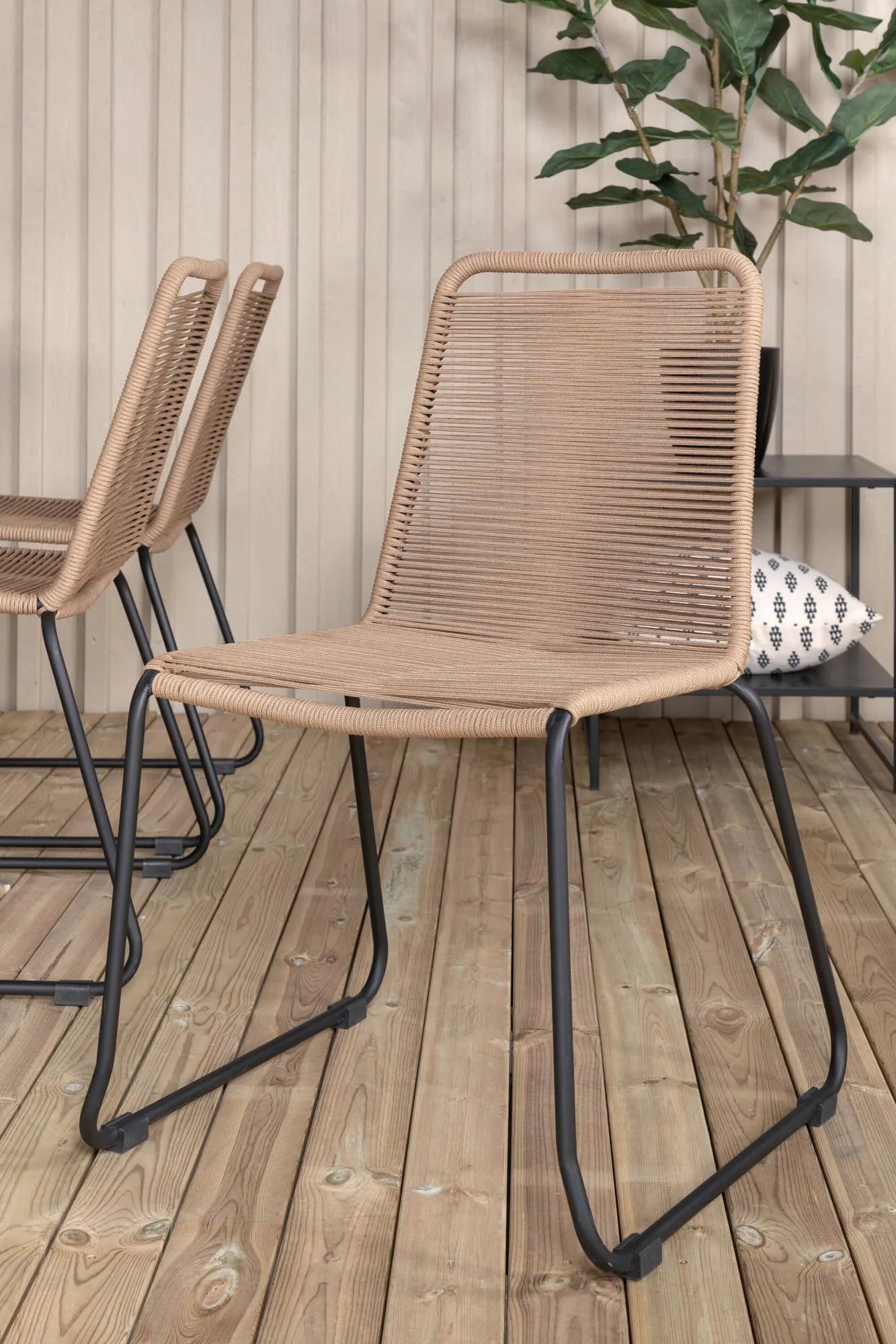 Panama Rechteckiges Ess-Set in Brown/Nature präsentiert im Onlineshop von KAQTU Design AG. Gartentischset ist von Venture Home