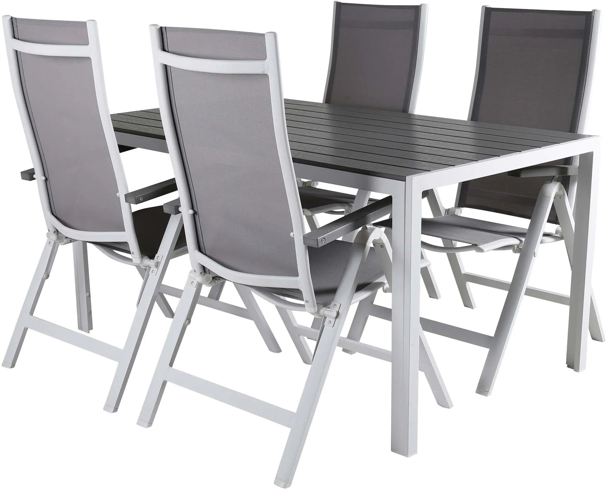 Break Outdoor-Tischset + Albany Light 150cm/4St. - KAQTU Design