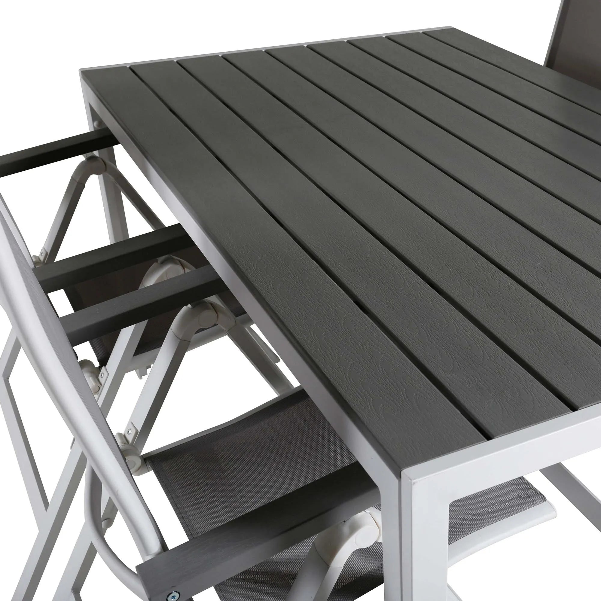 Break Outdoor-Tischset + Albany Light 150cm/4St. - KAQTU Design