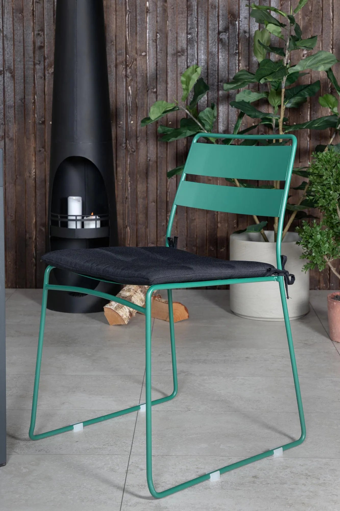 Marbella Rechteckiges Ess-Set in Green/Schwarz präsentiert im Onlineshop von KAQTU Design AG. Gartentischset ist von Venture Home