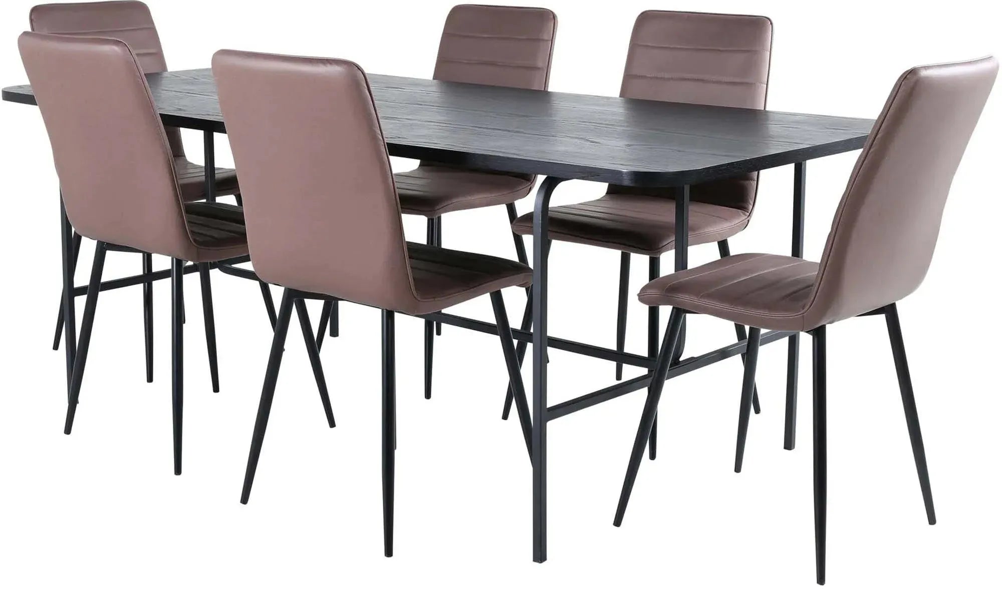 Elegantes Uno Esszimmerset für 6 Personen, 200cm Tisch von Venture Home.