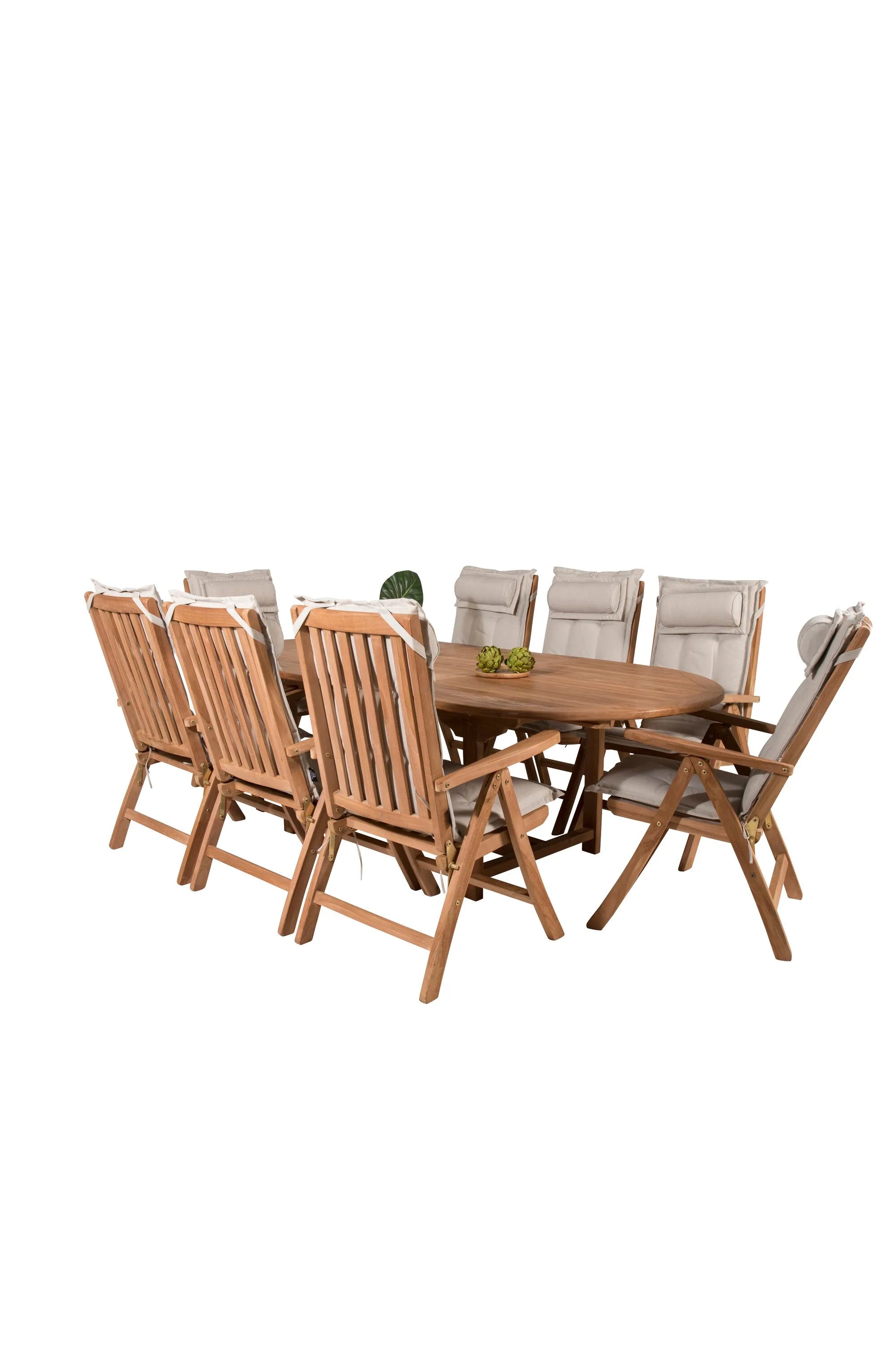 Rechteckiges Ess-Set Kenya in Nature/Nature präsentiert im Onlineshop von KAQTU Design AG. Gartentischset ist von Venture Home