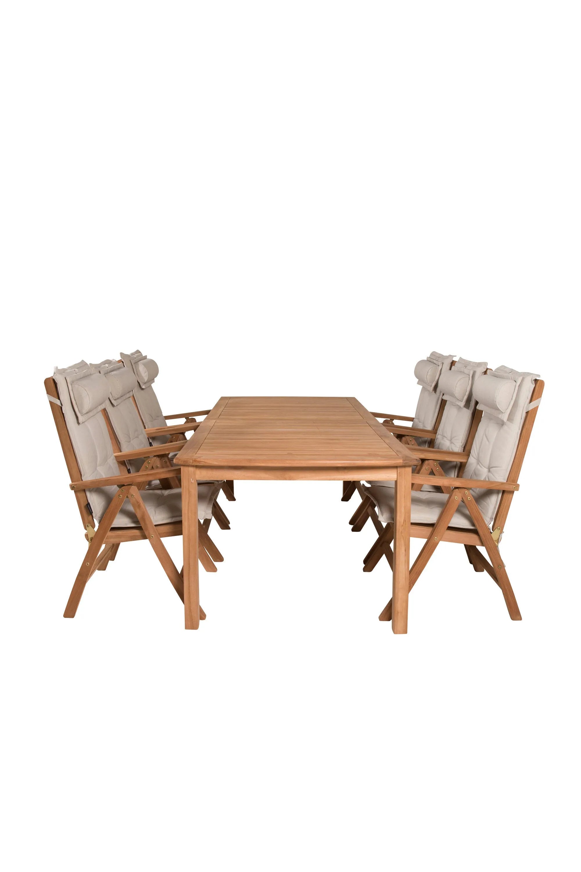 Rechteckiges Ess-Set Kenya in Nature/Nature präsentiert im Onlineshop von KAQTU Design AG. Gartentischset ist von Venture Home