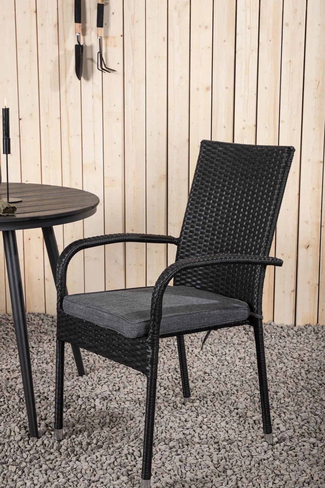 Break Outdoor-Tischset + Anna ⌀90cm/2St. - KAQTU Design