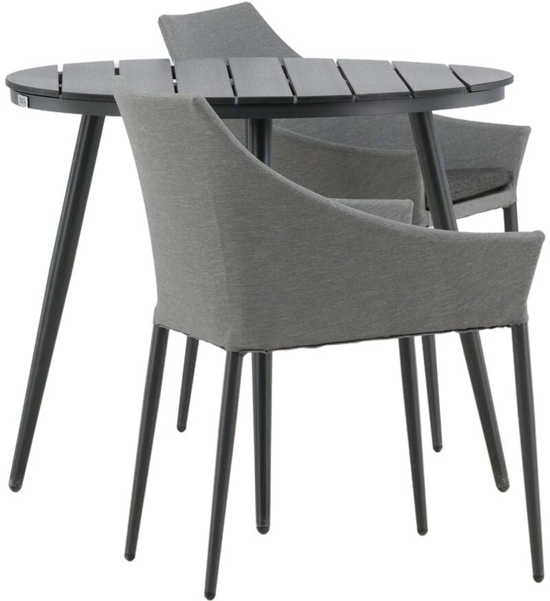 Break Outdoor-Tischset + Spoga ⌀90cm/2St., Gartentischset, KAQTU Design