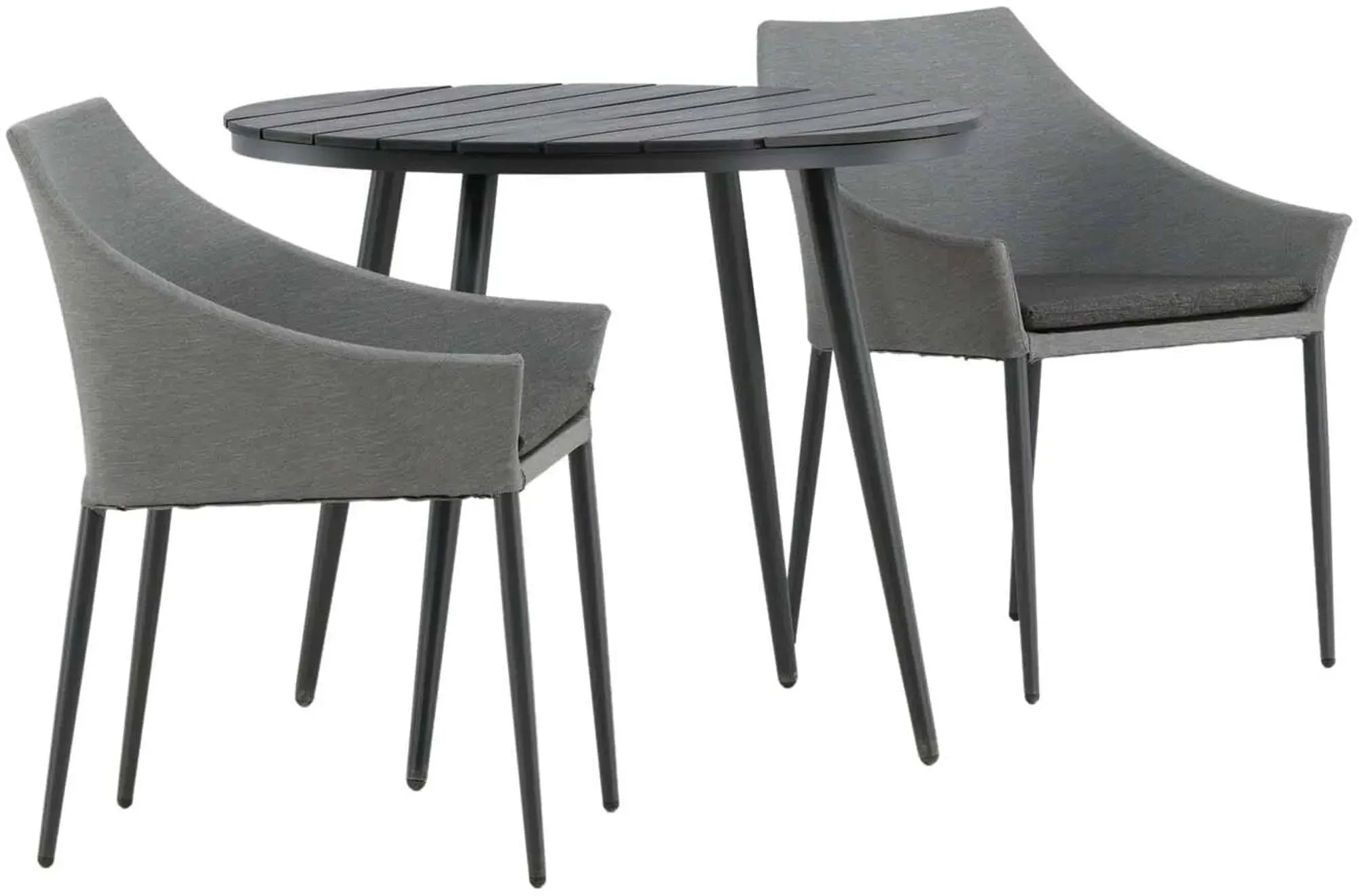 Break Outdoor-Tischset + Spoga ⌀90cm/2St. - KAQTU Design