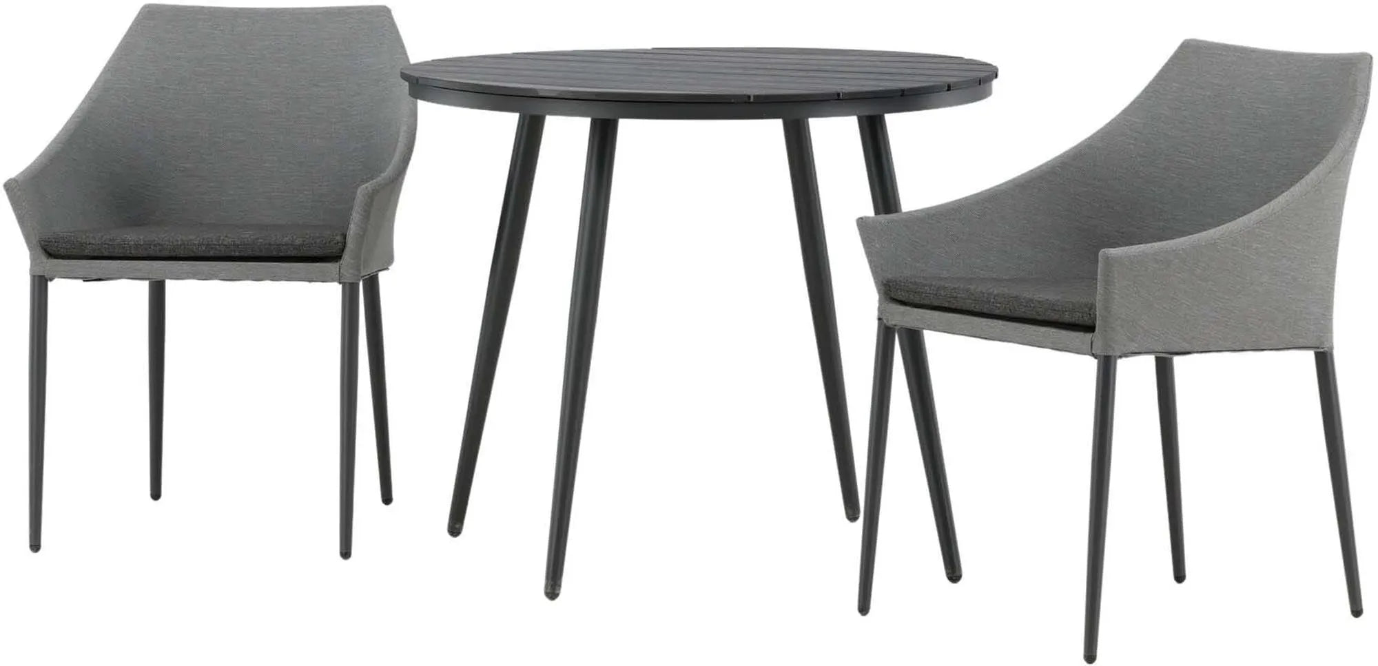 Break Outdoor-Tischset + Spoga ⌀90cm/2St. - KAQTU Design