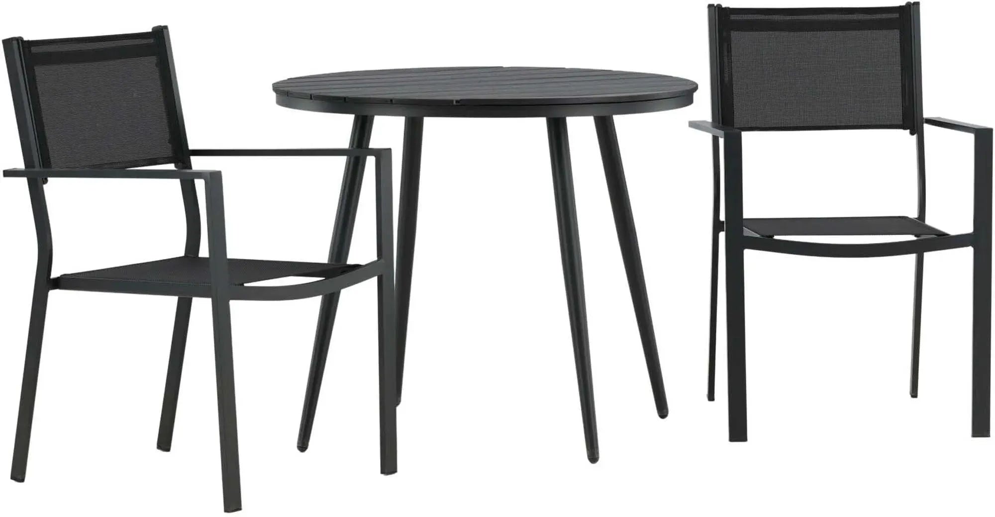 Break Outdoor-Tischset + Copacabana ⌀90cm/2St. - KAQTU Design