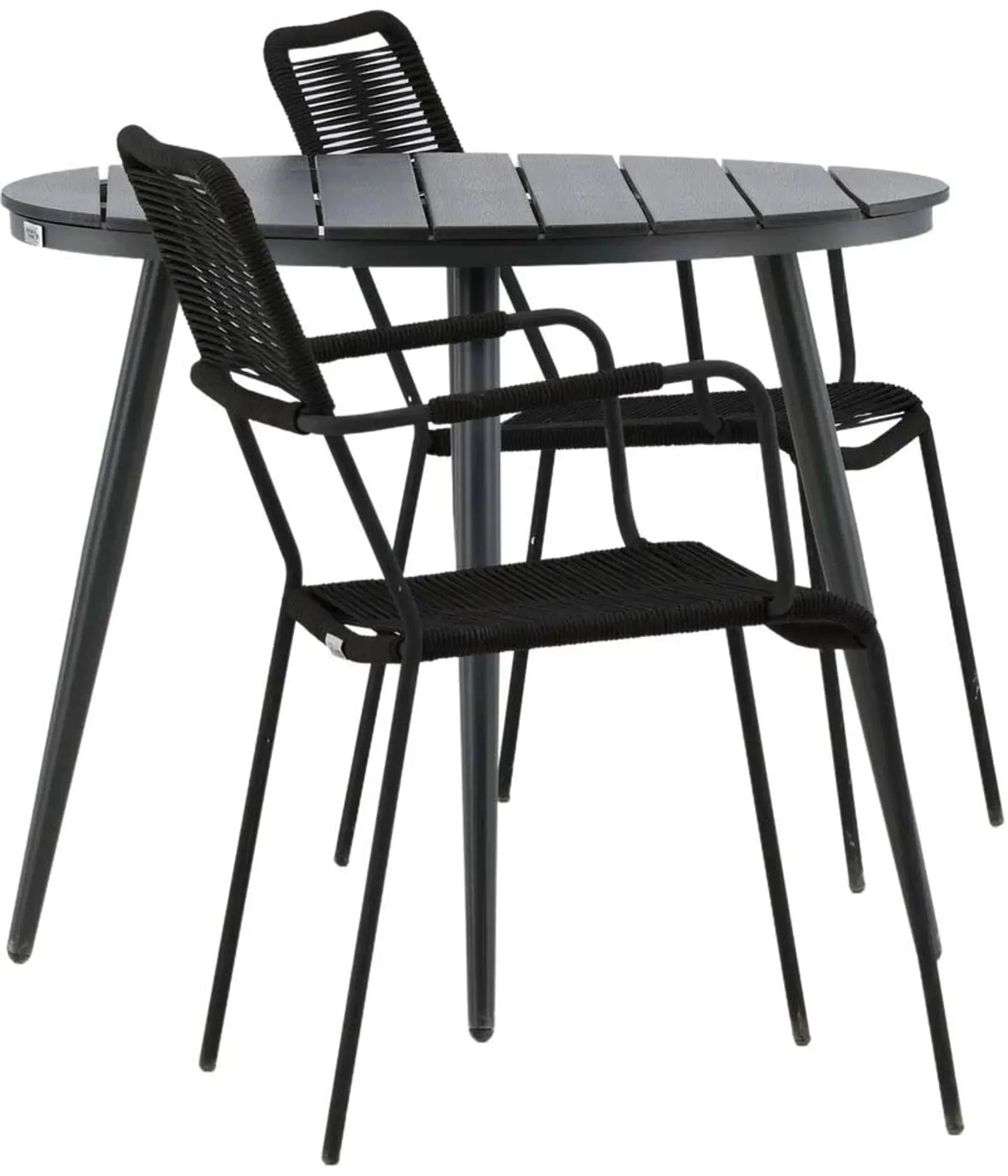 Break Outdoor-Tischset + Lindos Arm ⌀90cm/2St. - KAQTU Design