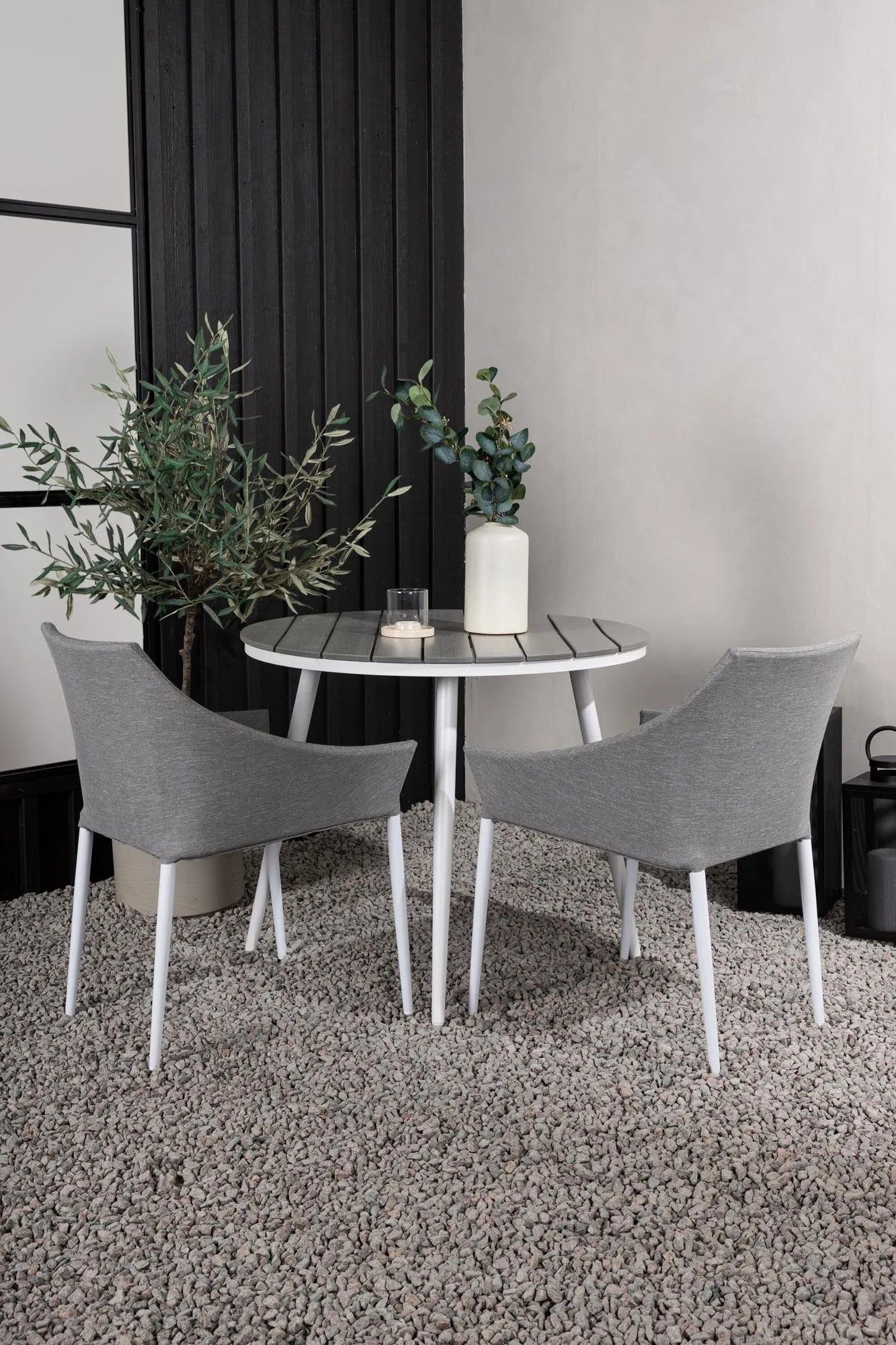 Break Outdoor-Tischset + Spoga ⌀90cm/2St. - KAQTU Design