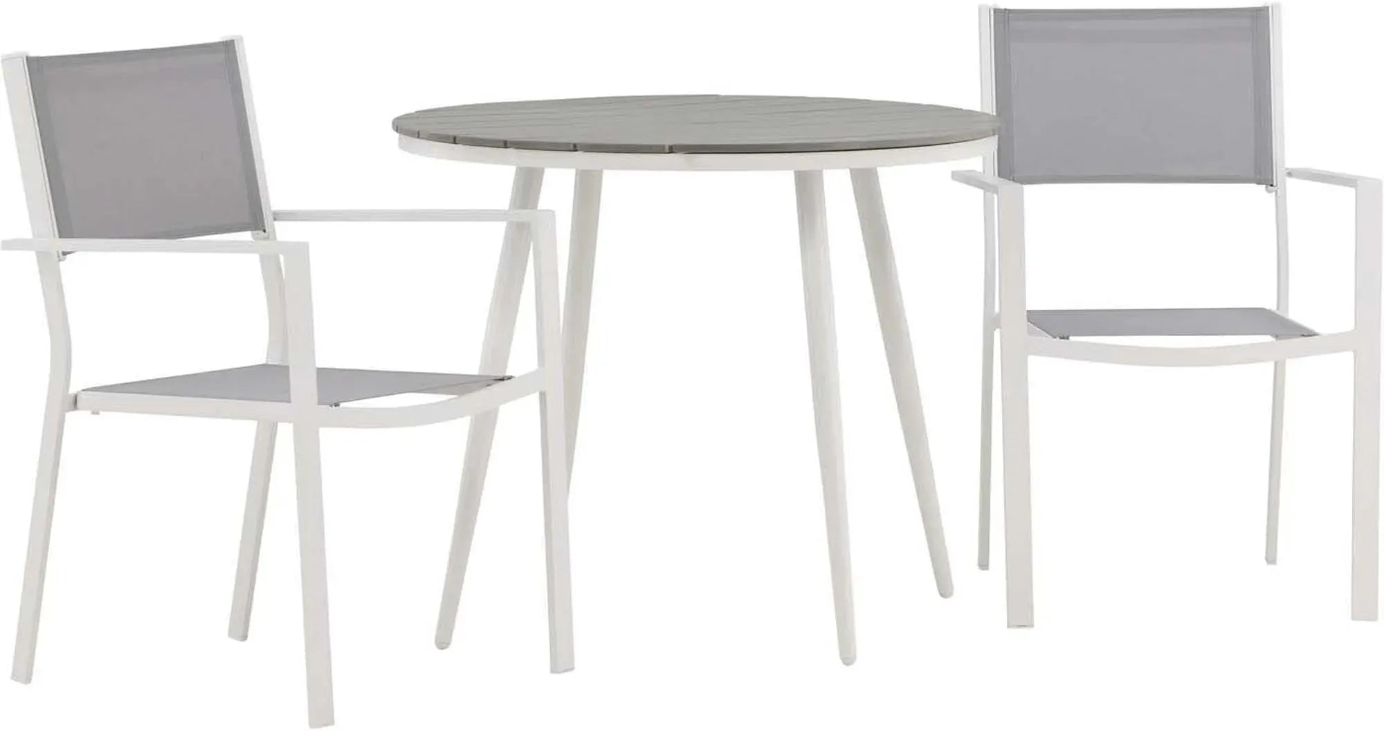 Break Outdoor-Tischset + Copacabana ⌀90cm/2St. - KAQTU Design