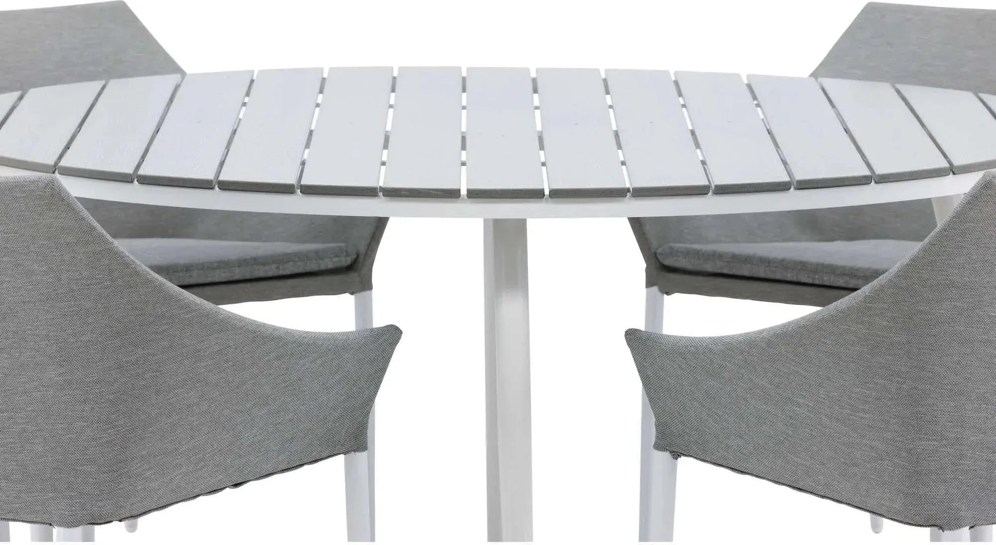 Break Outdoor-Tischset + Spoga ⌀150cm/6St. - KAQTU Design