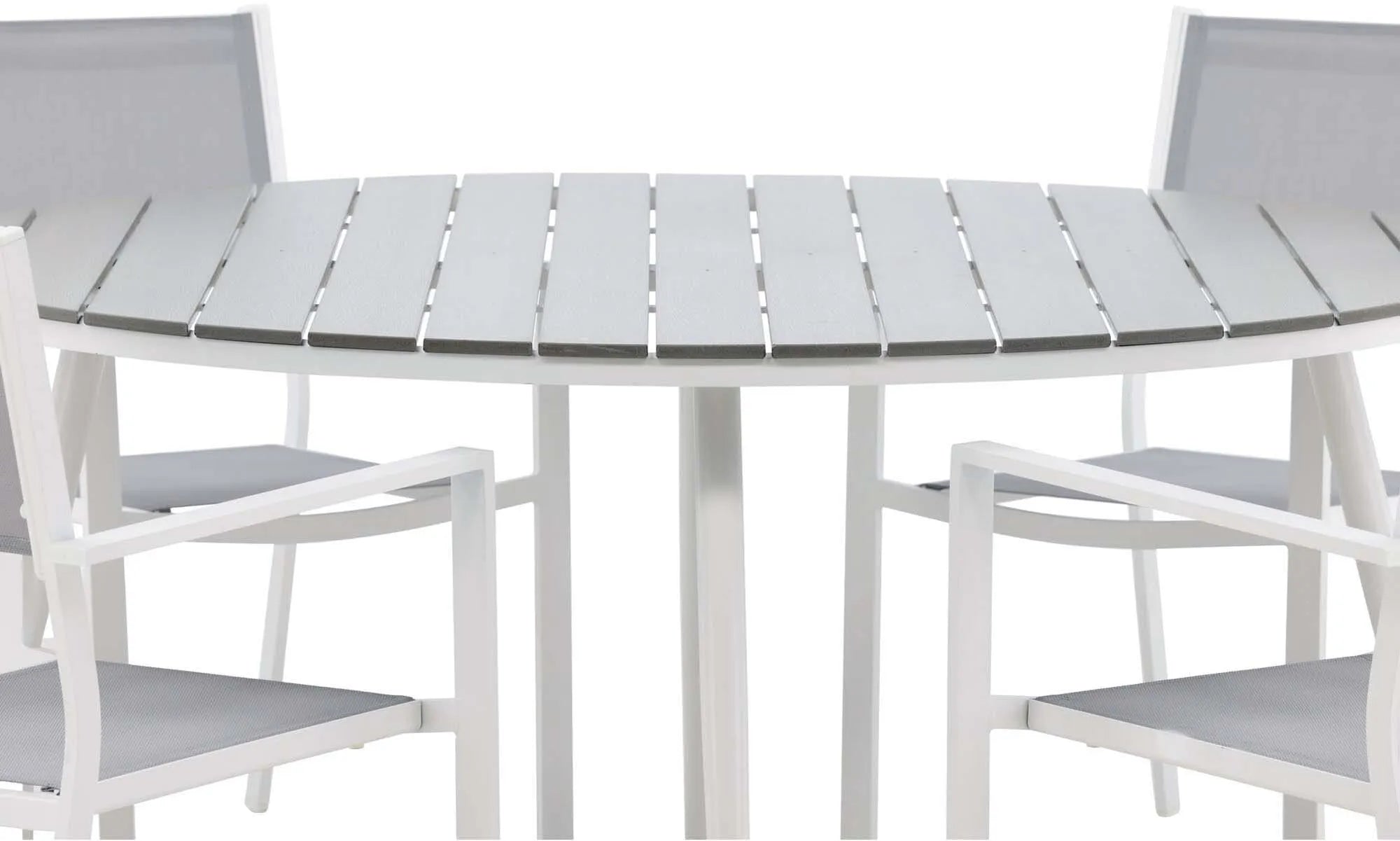 Break Outdoor-Tischset + Copacabana ⌀150cm/6St. - KAQTU Design