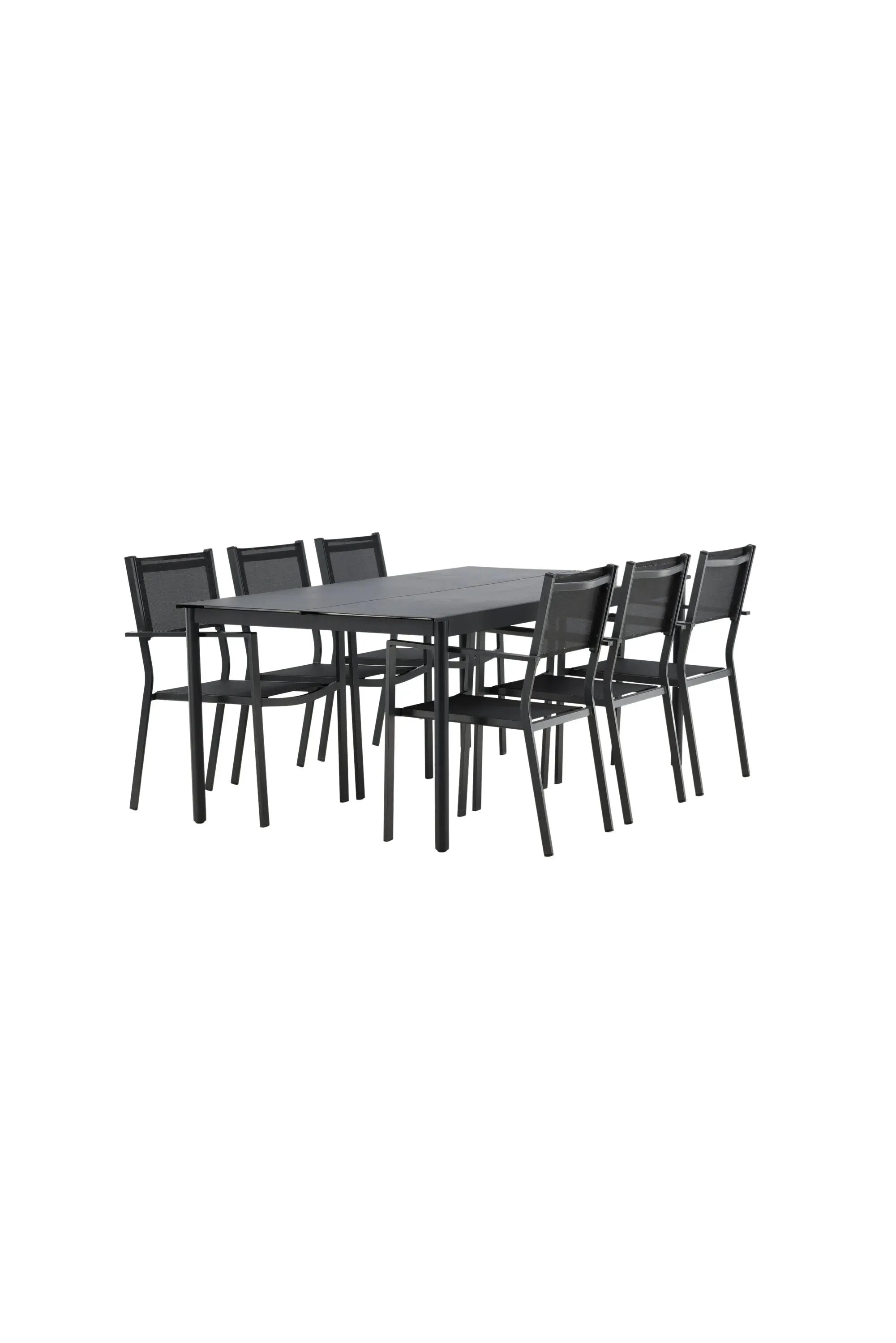 Modena Esszimmer Set in Schwarz präsentiert im Onlineshop von KAQTU Design AG. Esszimmerset ist von Venture Home