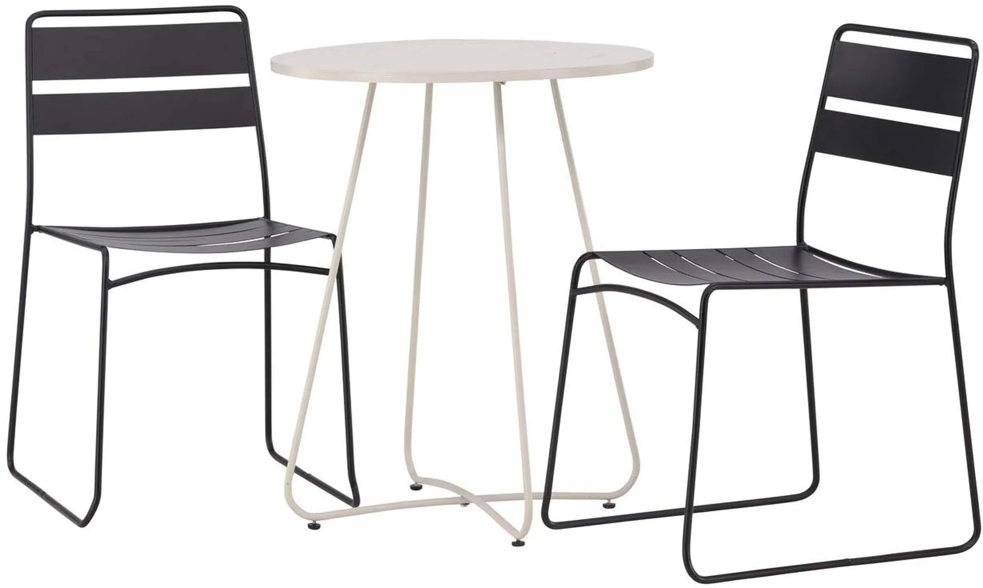 Bacong Outdoor-Tischset + Lina ⌀60cm/2St. - KAQTU Design