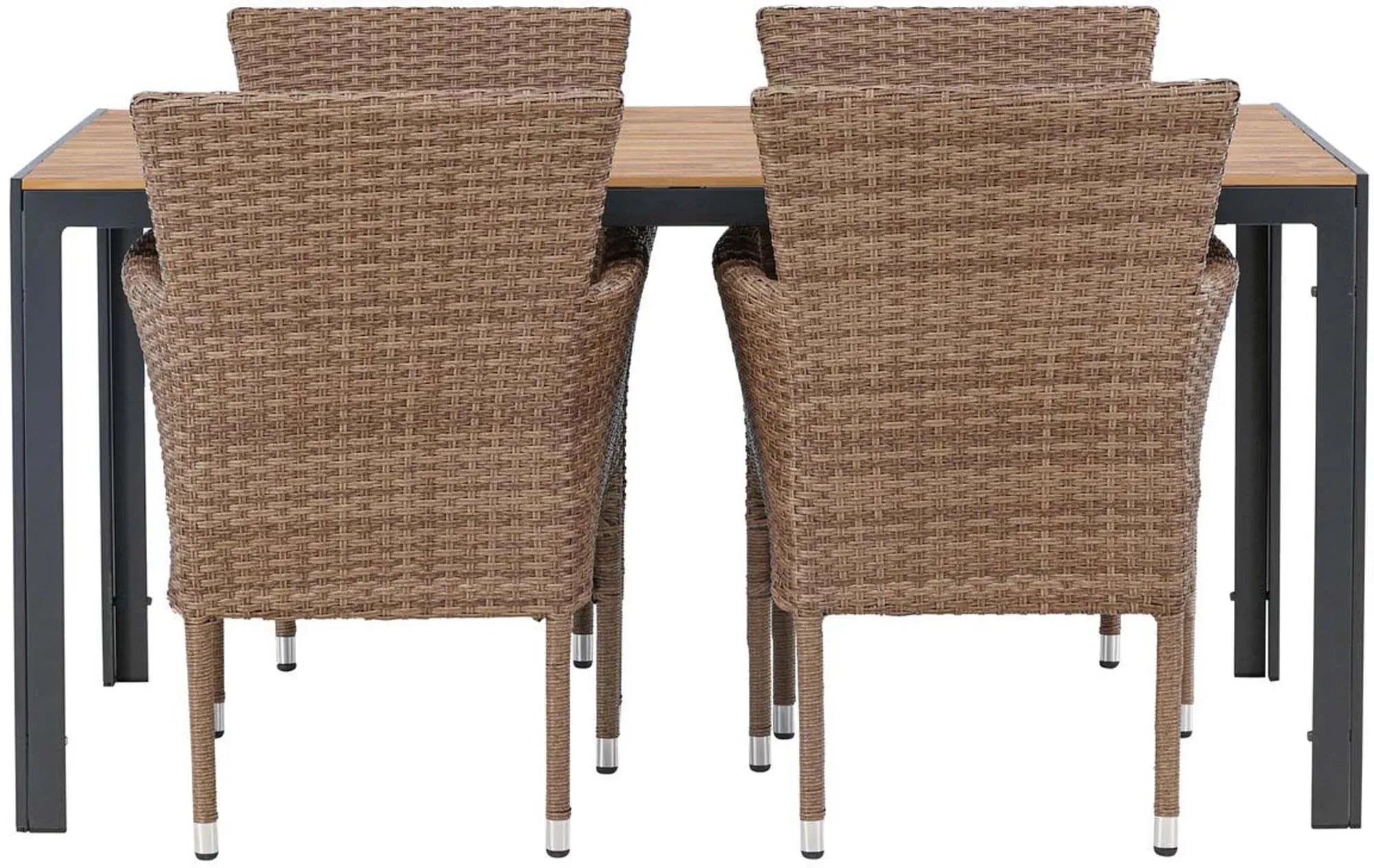 Break Outdoor-Tischset + Malina 150cm/4St. - KAQTU Design