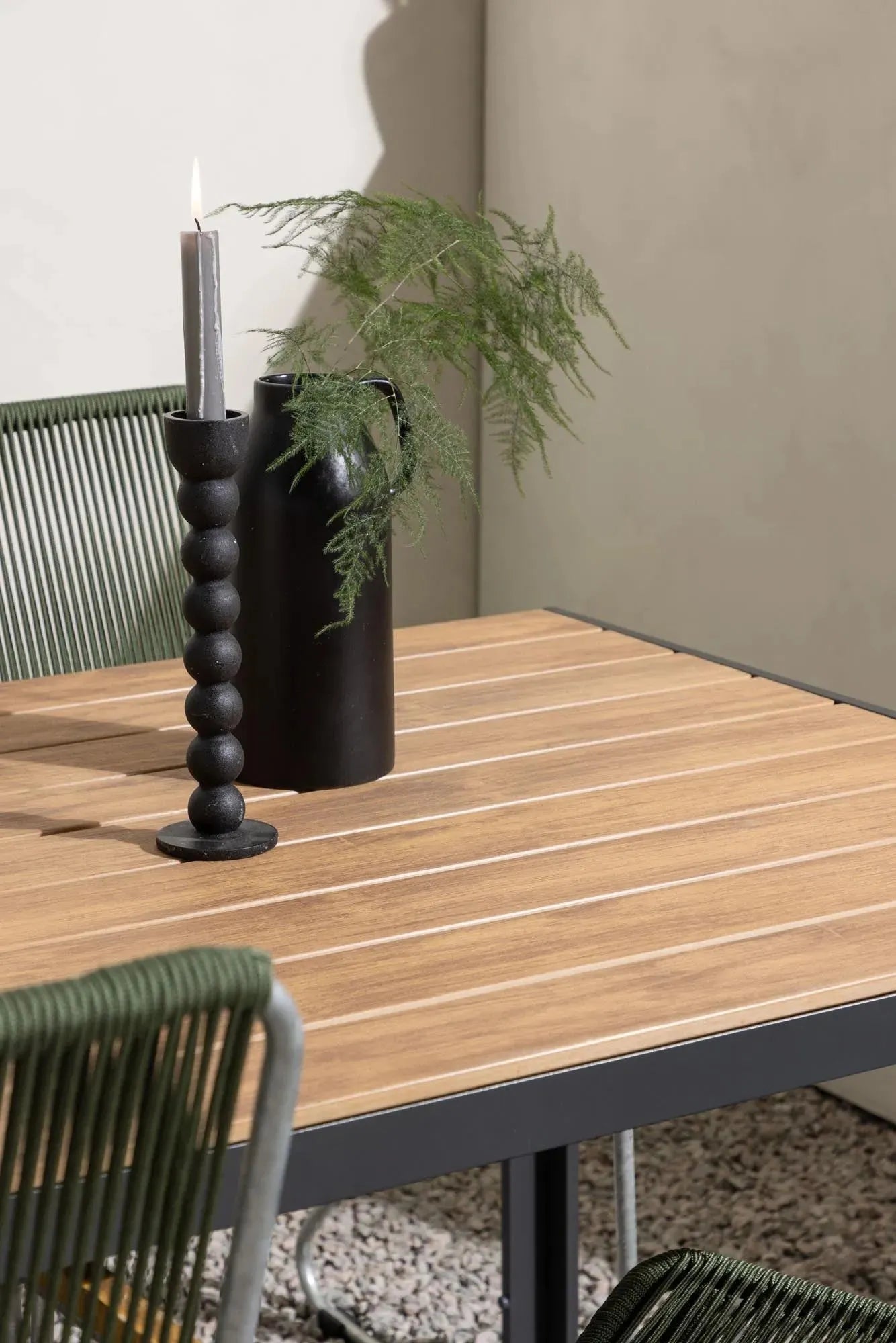 Break Outdoor-Tischset + Bois 150cm/4St. - KAQTU Design