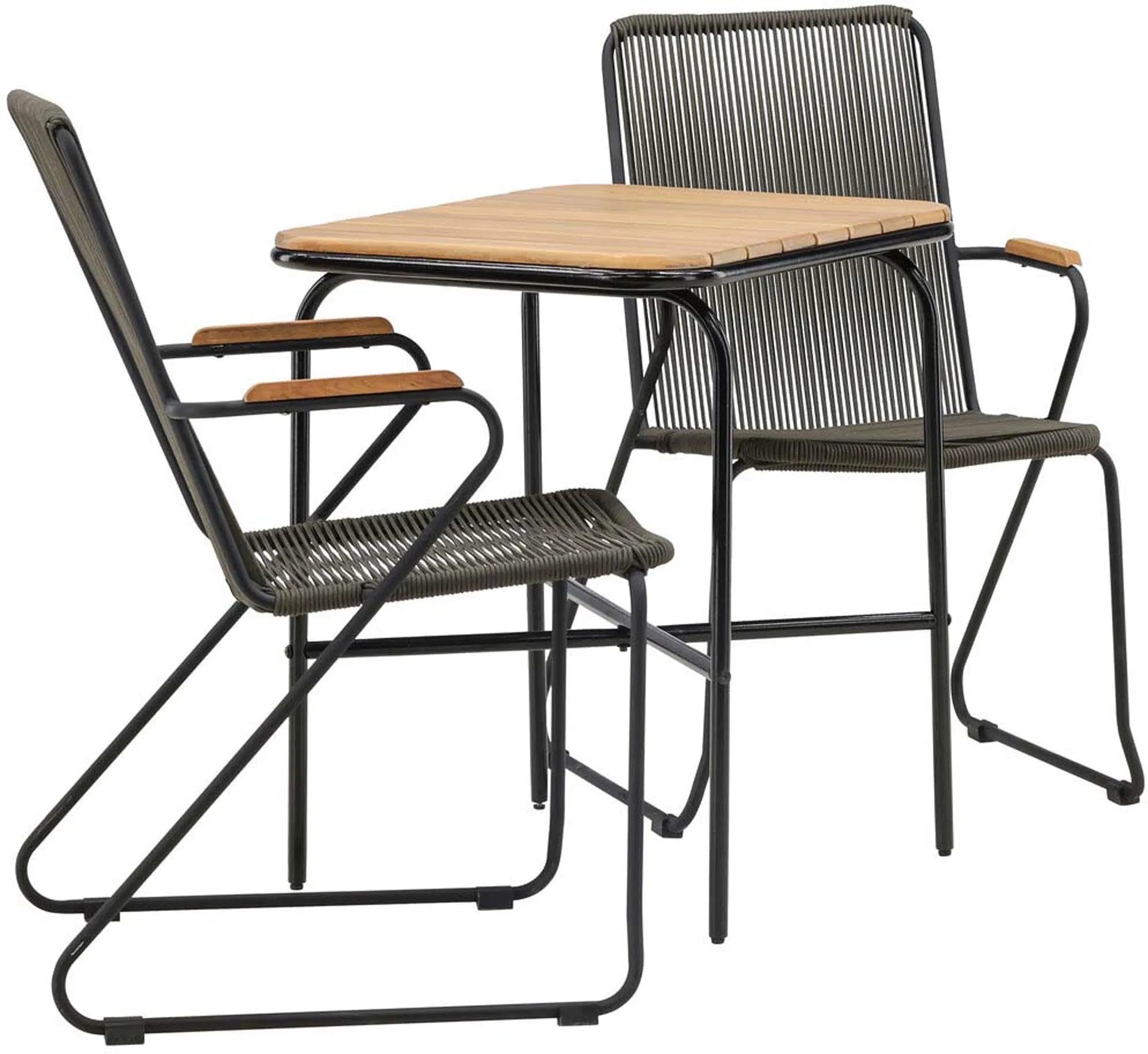 Holmbeck Outdoor-Tischset Bois 70cm/2St. - KAQTU Design