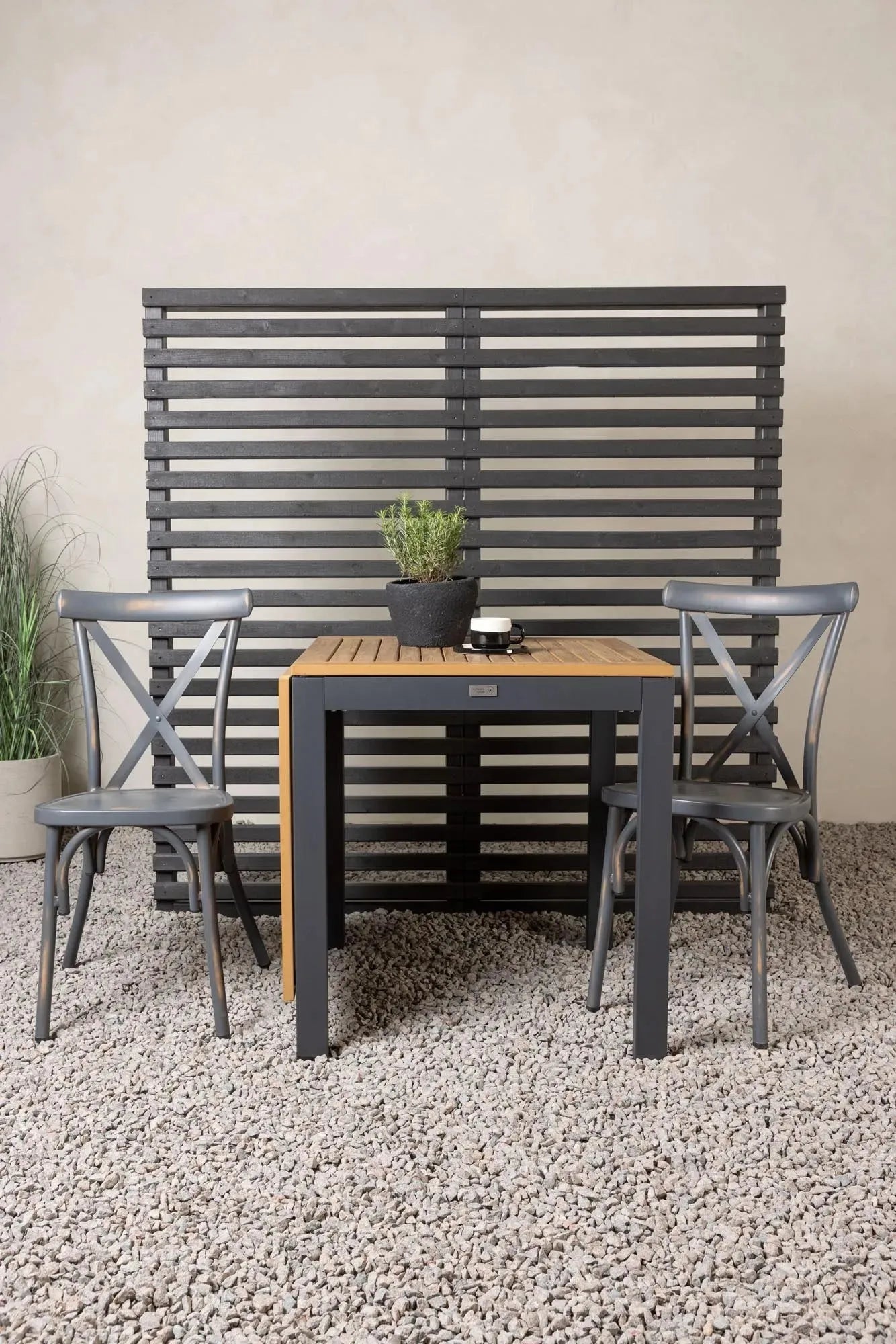 Diego Outdoor-Tischset + Peking 70cm/2St. - KAQTU Design