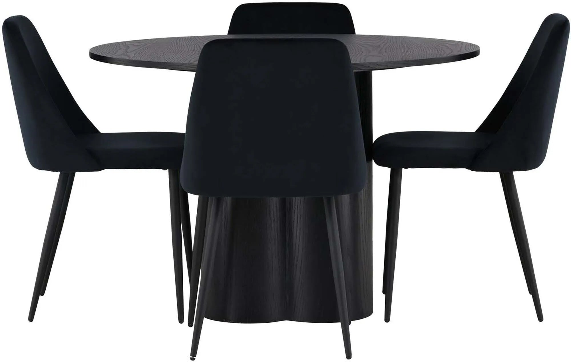 Olivia Esszimmerset + Night ⌀110cm/4St., Esszimmerset, KAQTU Design