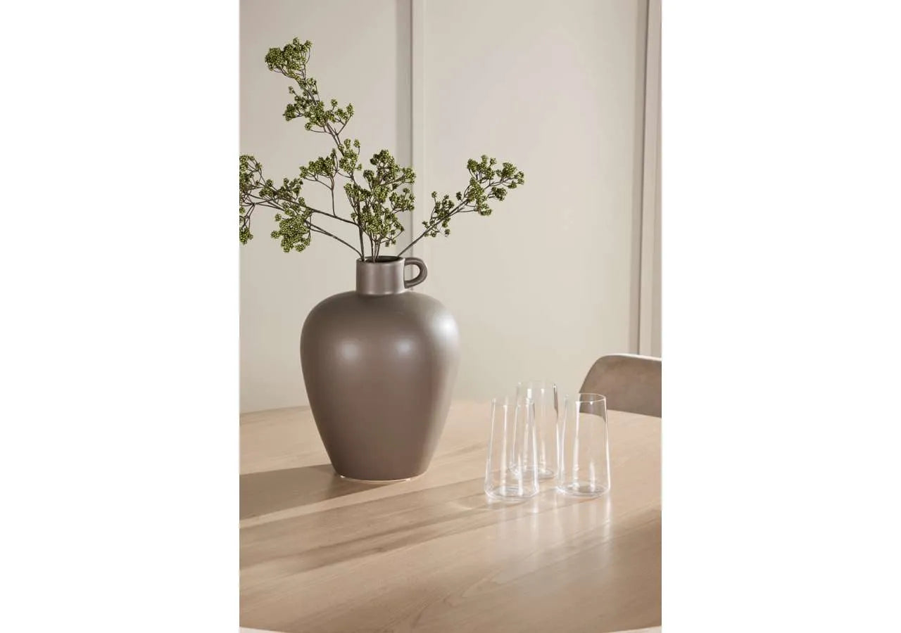 Esstisch Flora mit Nachtstuhl in White Wash präsentiert im Onlineshop von KAQTU Design AG. Esszimmerset ist von Venture Home