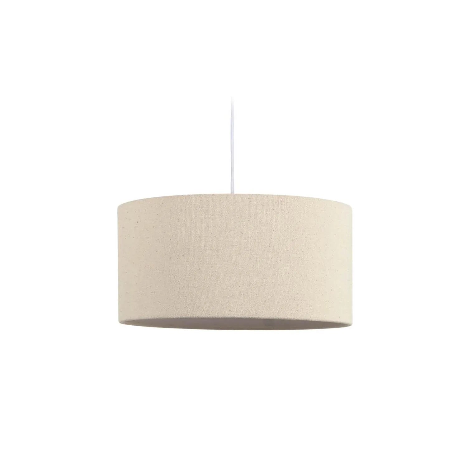 Nazli kleiner Lampenschirm aus Leinen mit beigem Finish Ø 40 cm in Beige präsentiert im Onlineshop von KAQTU Design AG. Lampenschirm ist von Kave Home