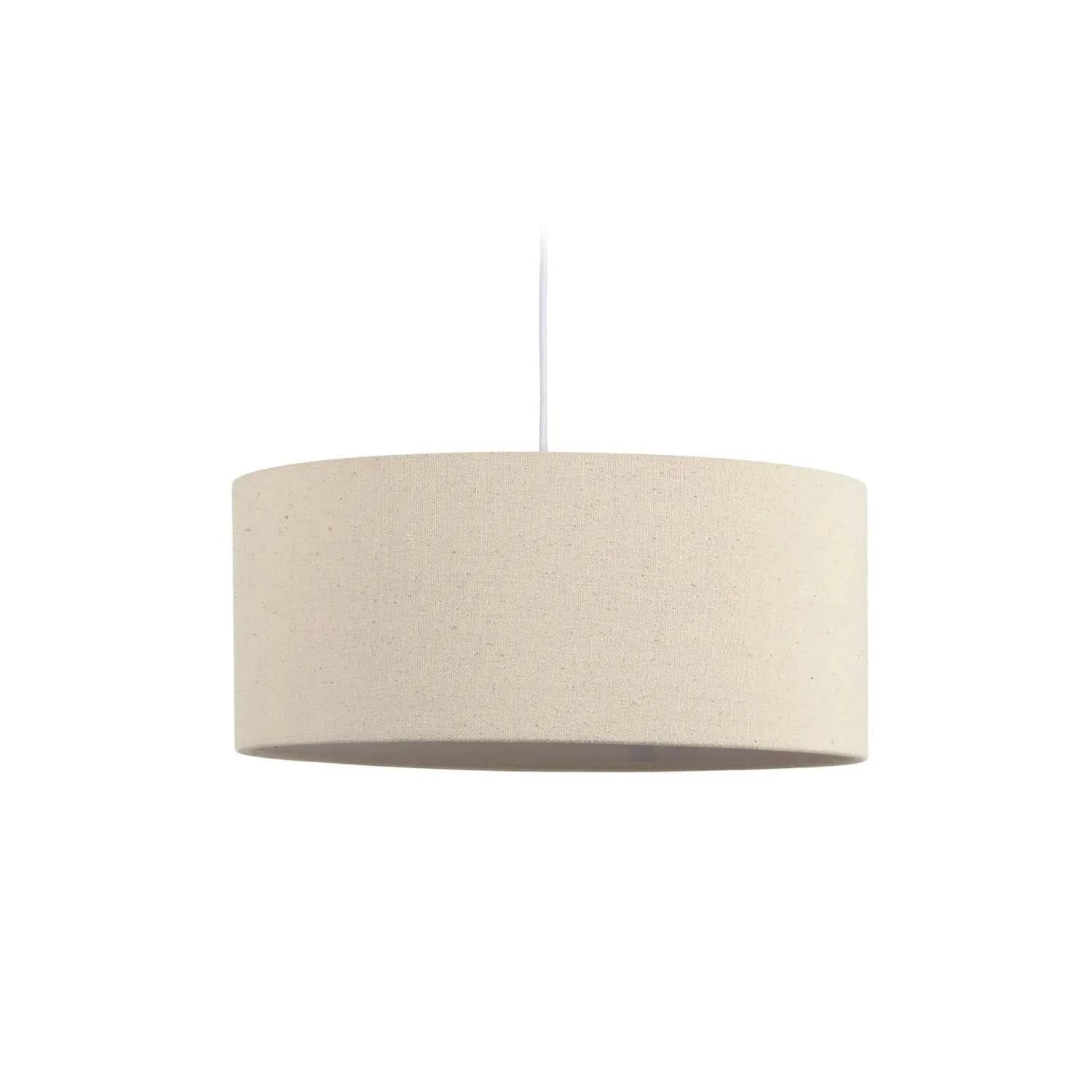 Nazli großer Lampenschirm aus Leinen mit beigem Finish Ø 50 cm in Beige präsentiert im Onlineshop von KAQTU Design AG. Lampenschirm ist von Kave Home