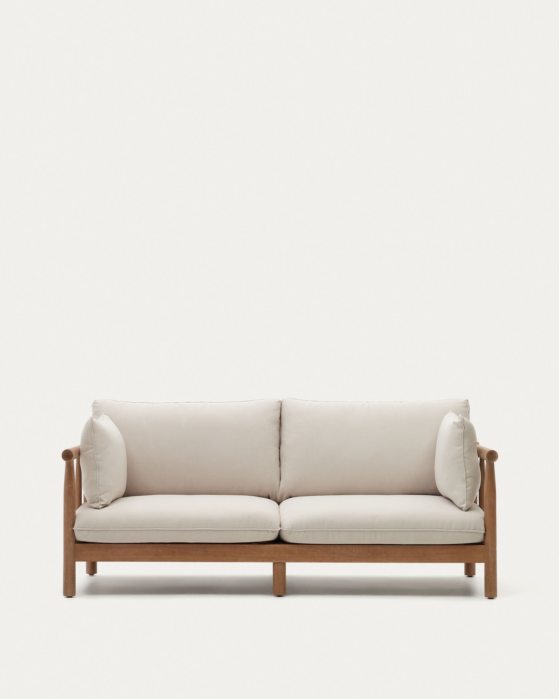 Sacova 2-Sitzer-Sofa aus massivem Eukalyptusholz 195 cm FSC 100% in Mehrfarbig präsentiert im Onlineshop von KAQTU Design AG. Lounge Sofa ist von Kave Home