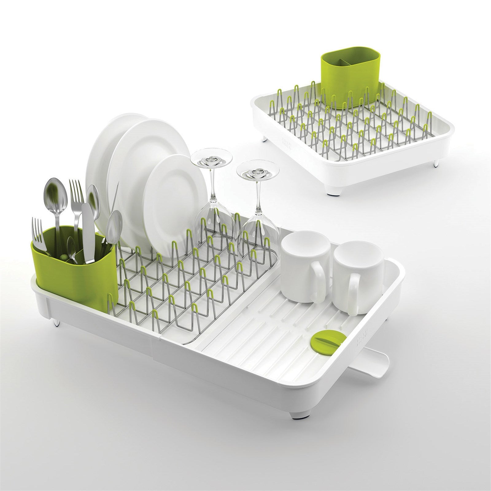 Extend Geschirrabtropfgitter ausziehbar, weiss - KAQTU Design
