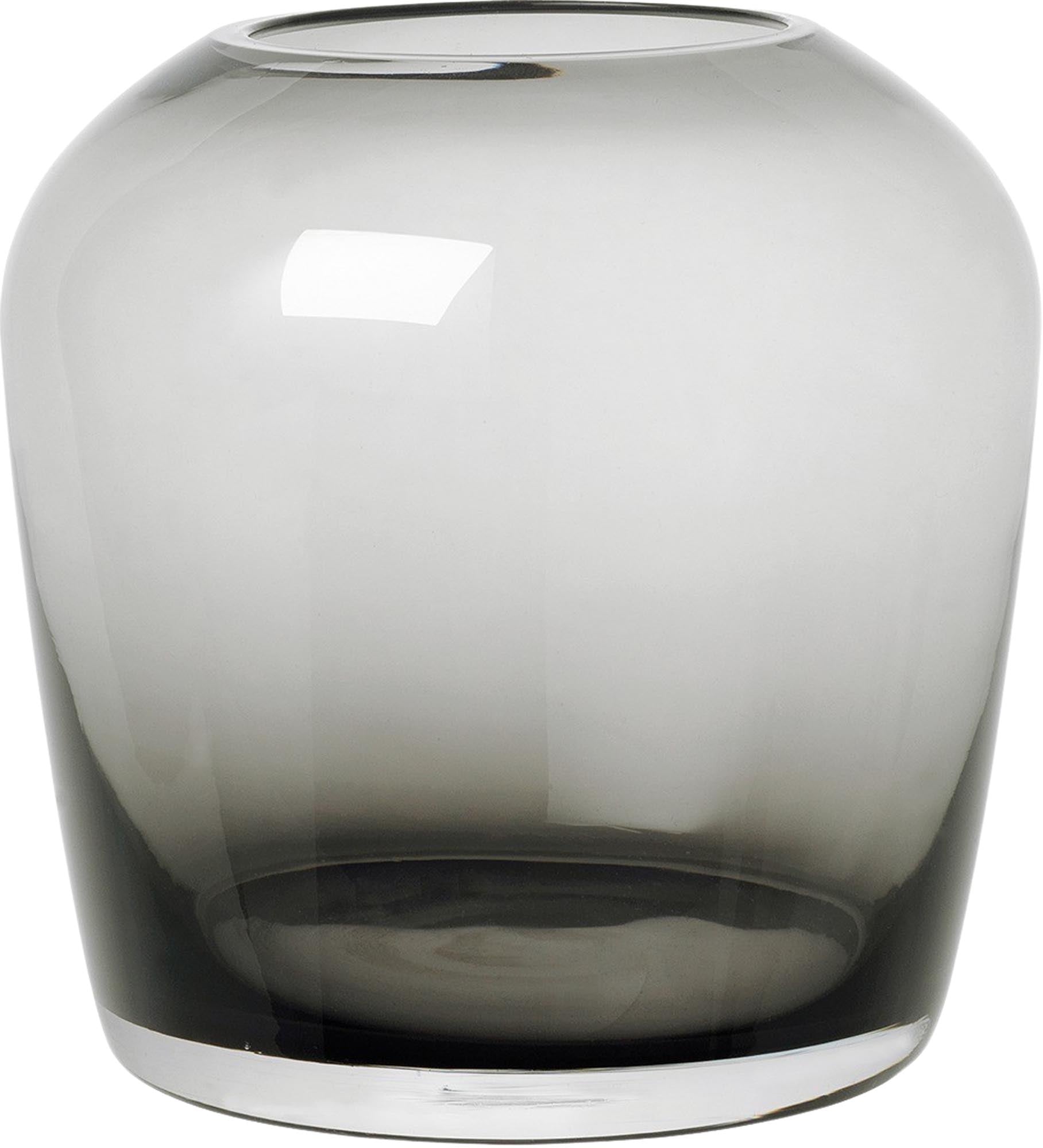 Vase LETA in smoke präsentiert im Onlineshop von KAQTU Design AG. Vase ist von e + h Services AG