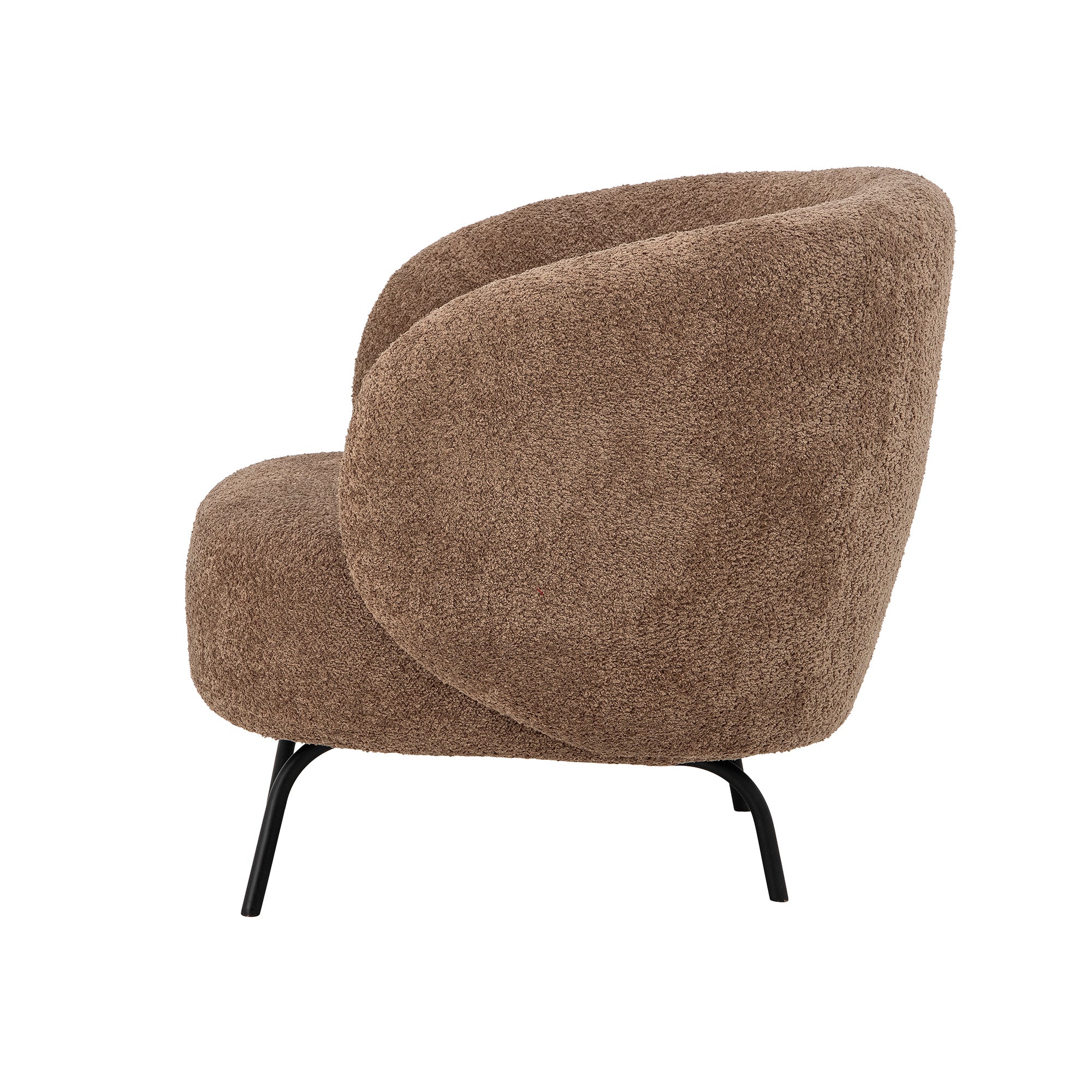 Harry Loungesessel, Braun, Polyester in Brown präsentiert im Onlineshop von KAQTU Design AG. Sessel ist von Bloomingville