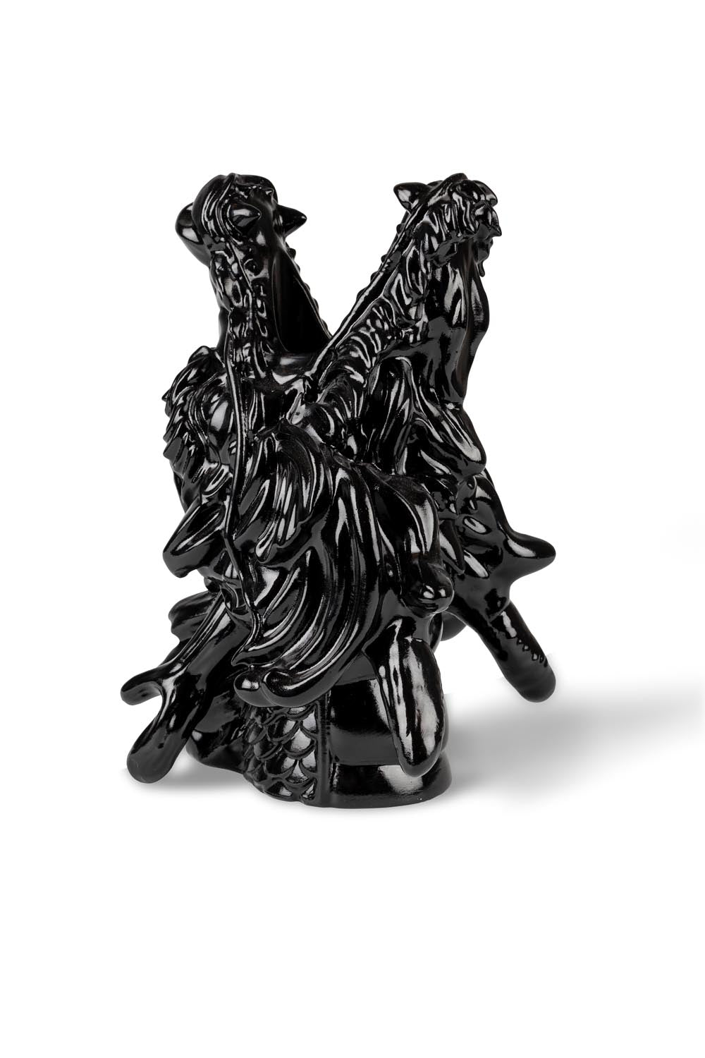 Dragonized Bastardvase in Black präsentiert im Onlineshop von KAQTU Design AG. Vase ist von Bold Monkey