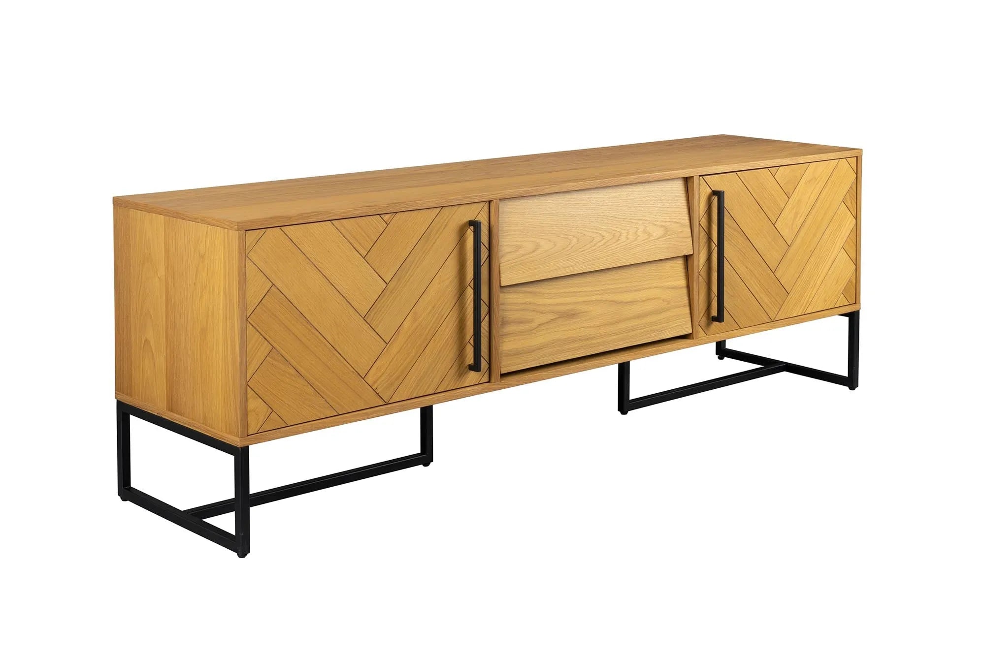 Dutchbone Class Low: Stilvolles Sideboard mit Vintage-Akzenten.