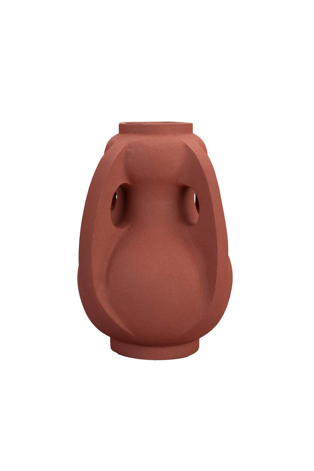 Vase Thiago M Terra in Red präsentiert im Onlineshop von KAQTU Design AG. Vase ist von Dutchbone