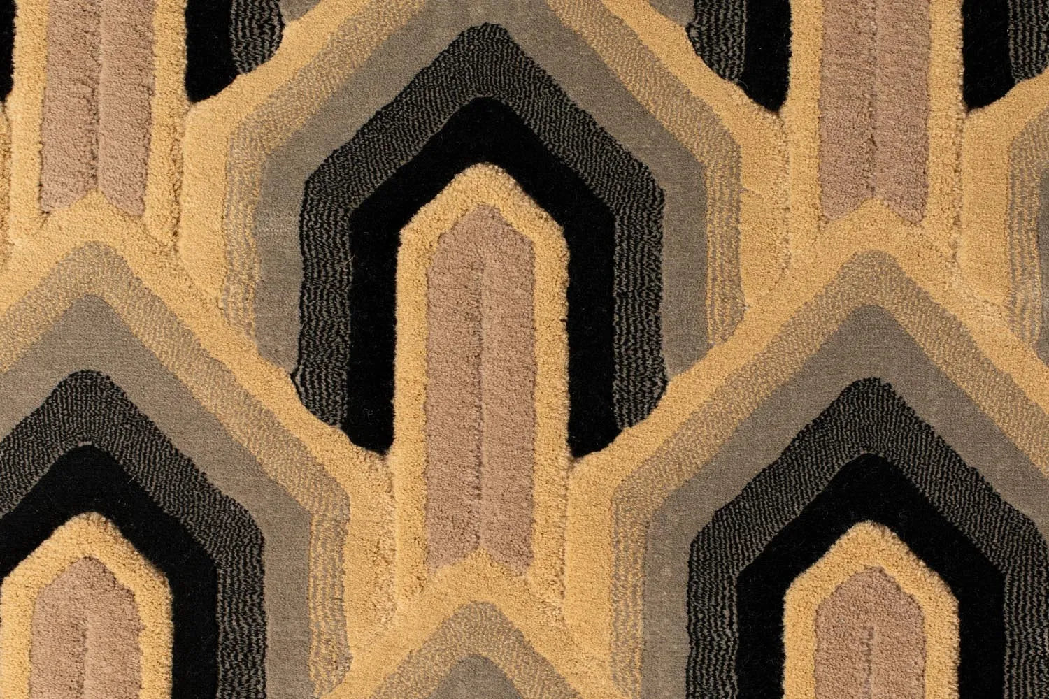 Teppich Lockhart 200x290 in Beige präsentiert im Onlineshop von KAQTU Design AG. Teppich ist von Dutchbone