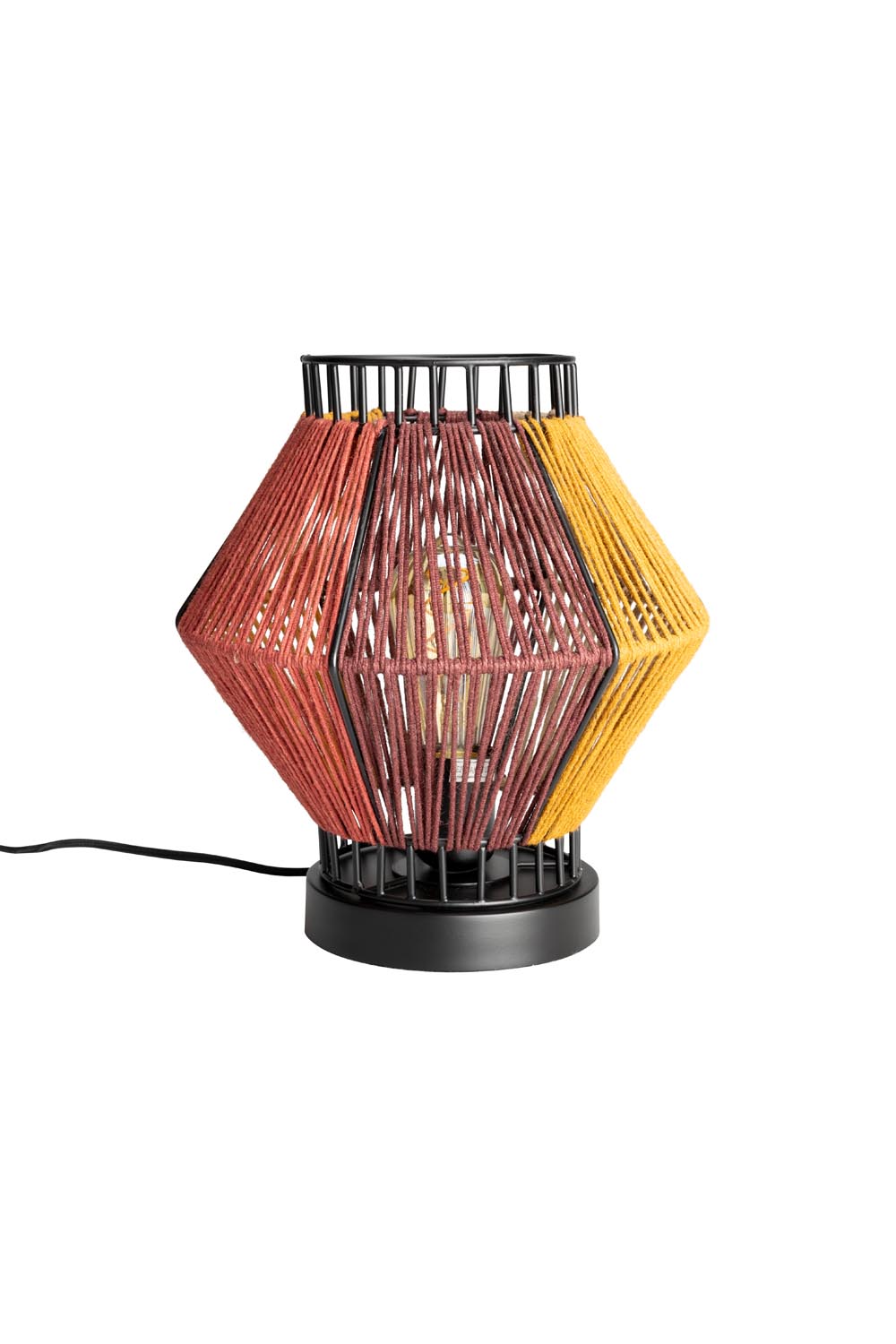 Tischlampe Surya Rope in Multi colour präsentiert im Onlineshop von KAQTU Design AG. Tischleuchte ist von Dutchbone