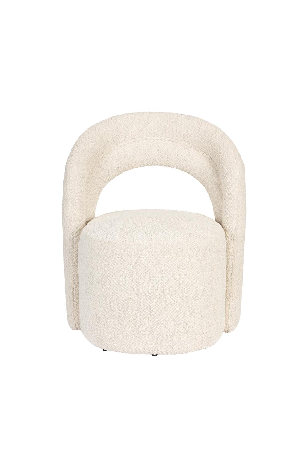 Loungesessel Seina Drehstuhl Beige in Beige präsentiert im Onlineshop von KAQTU Design AG. Sessel ist von Dutchbone