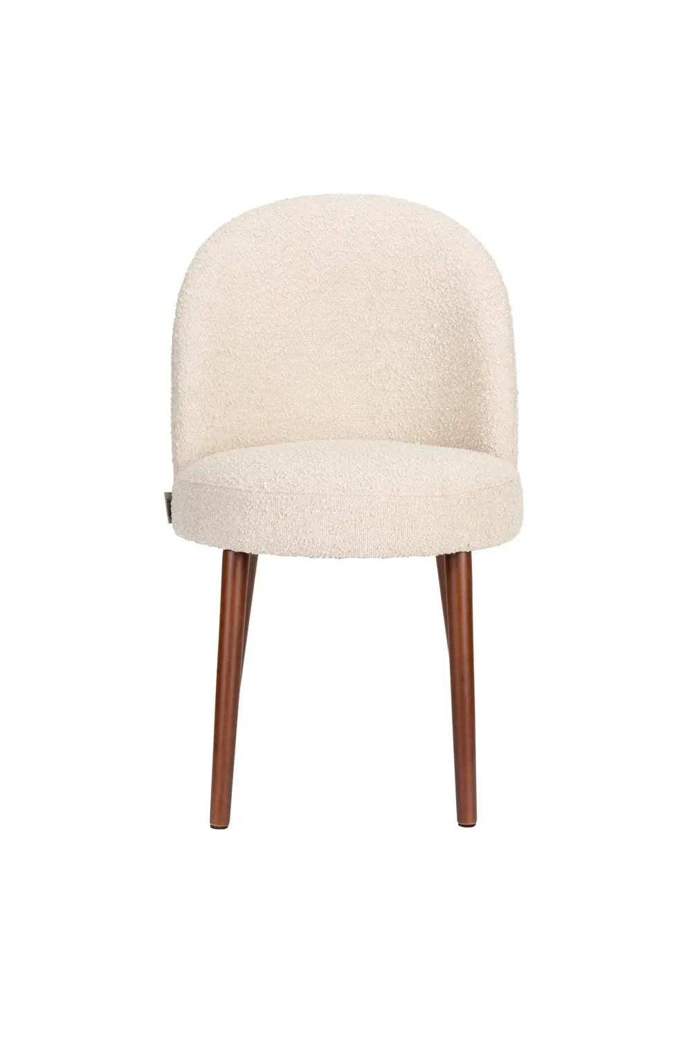 Stuhl Barbara Boucle Beige in Beige präsentiert im Onlineshop von KAQTU Design AG. Stuhl ist von Dutchbone