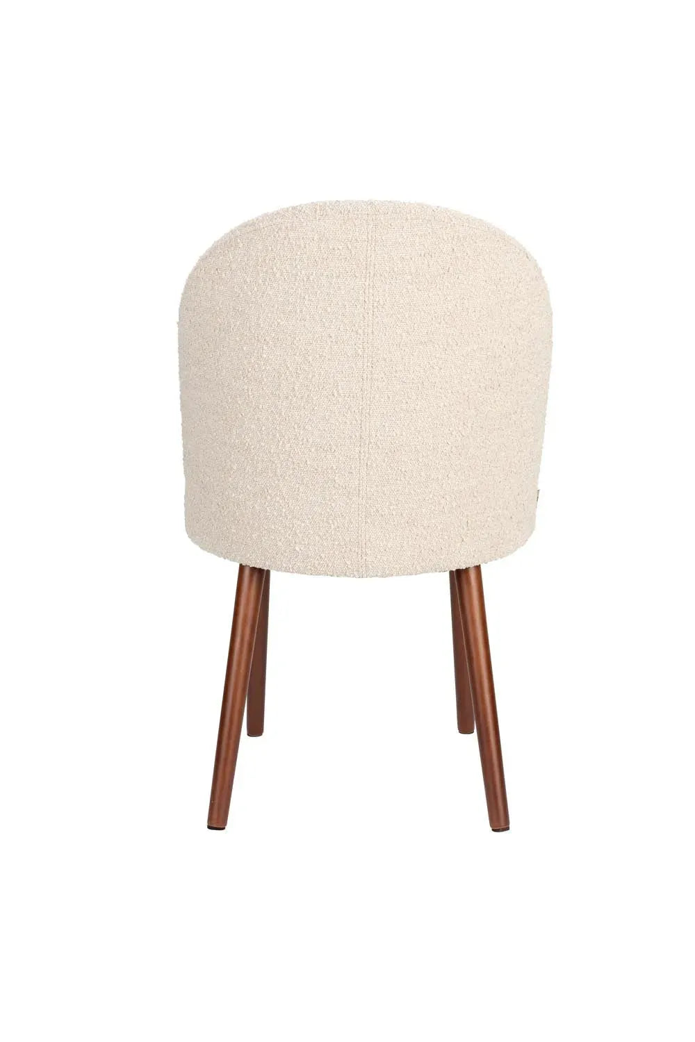 Stuhl Barbara Boucle Beige in Beige präsentiert im Onlineshop von KAQTU Design AG. Stuhl ist von Dutchbone