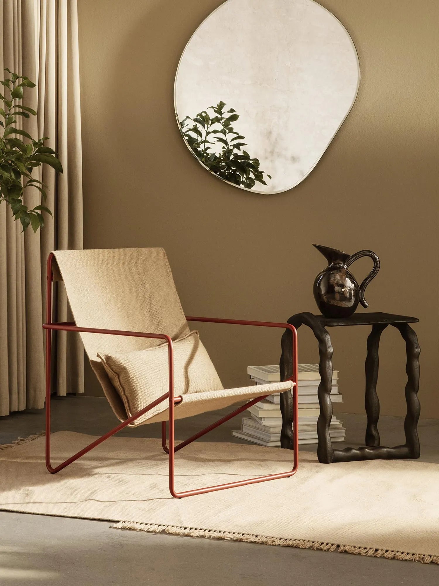 Stilvolles Desert Kissen von Ferm Living aus recycelten Materialien.