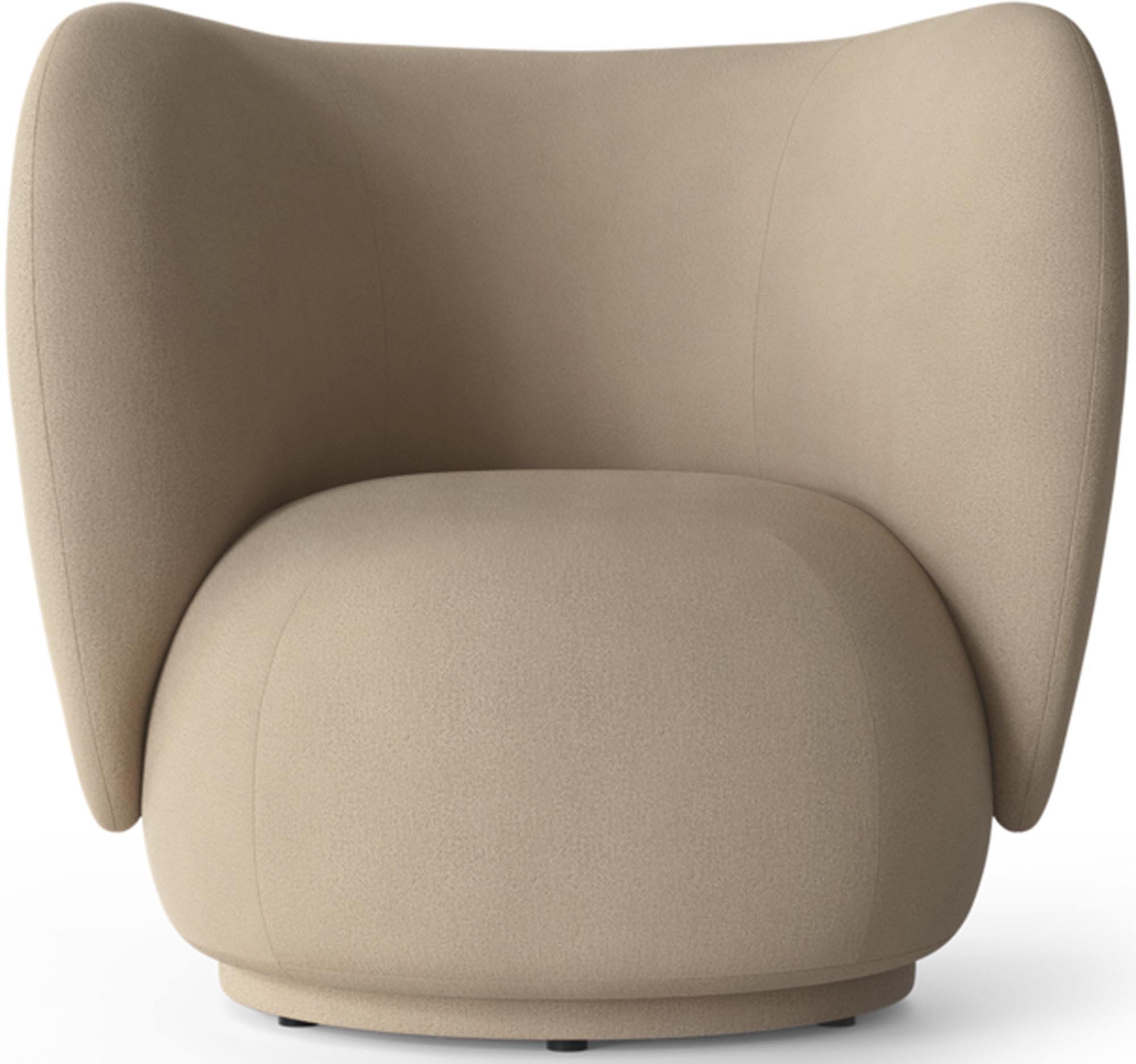 Rico Loungestuhl Brushed - KAQTU Design