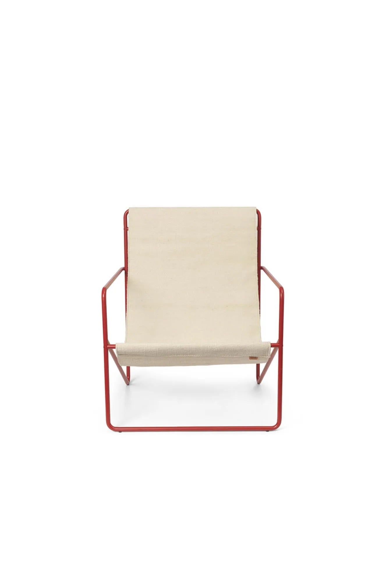 Desert Sessel in Poppy Red/Cloud präsentiert im Onlineshop von KAQTU Design AG. Sessel ist von Ferm Living