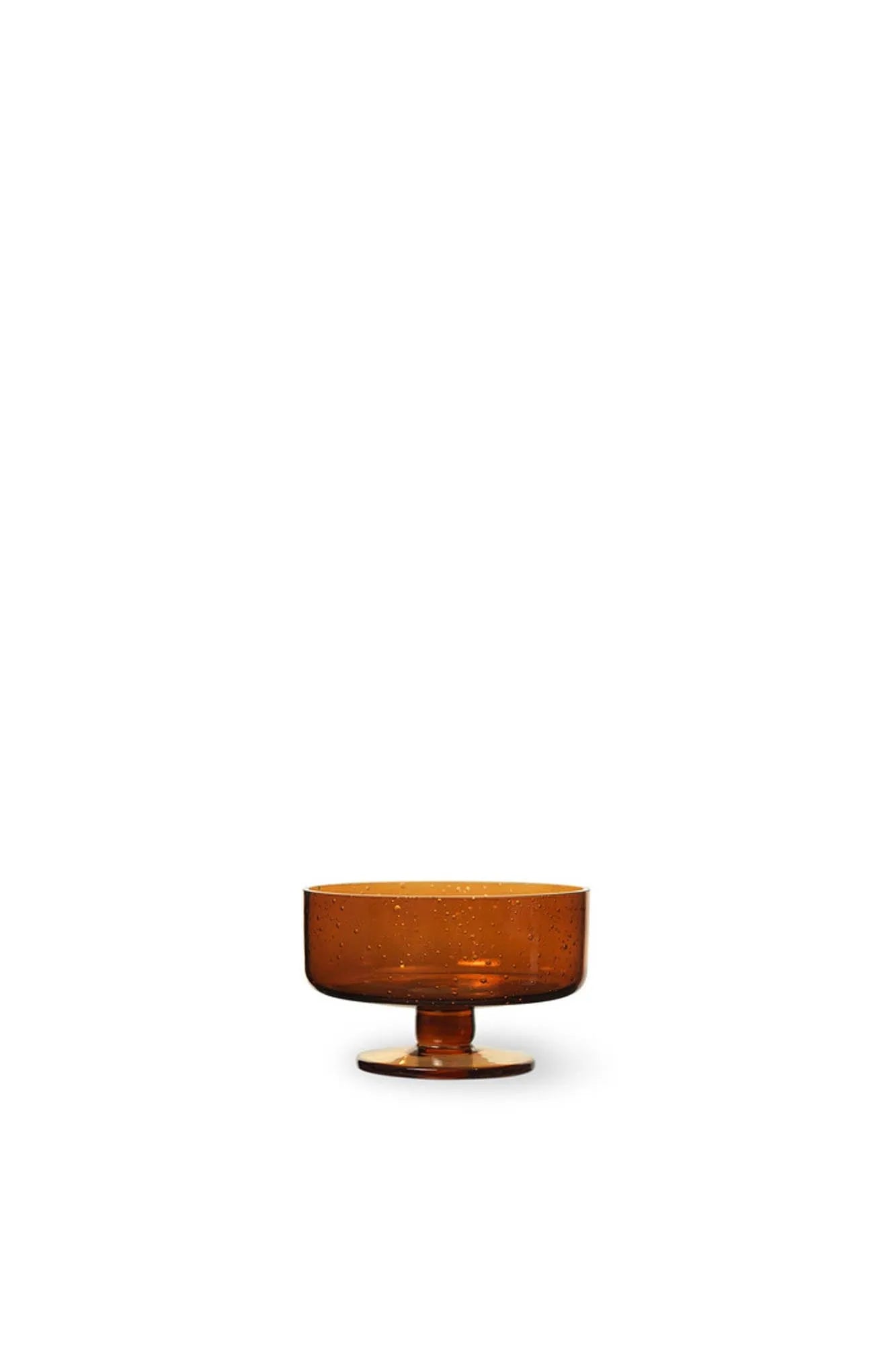 Oli Dessert Cup in Amber präsentiert im Onlineshop von KAQTU Design AG. Geschirr ist von Ferm Living