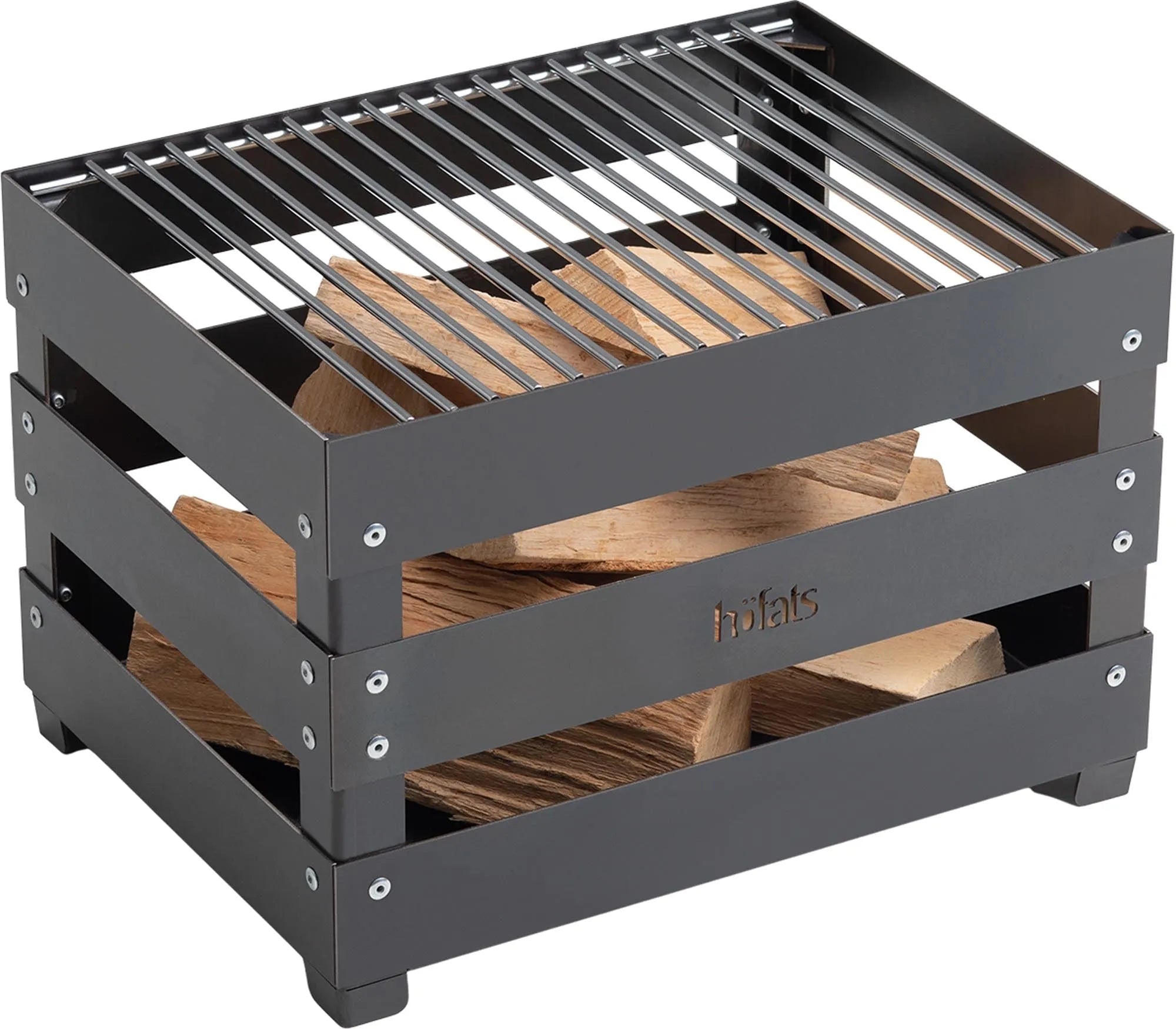 CRATE Grillrost in Silber präsentiert im Onlineshop von KAQTU Design AG. Grillzubehör ist von Höfats