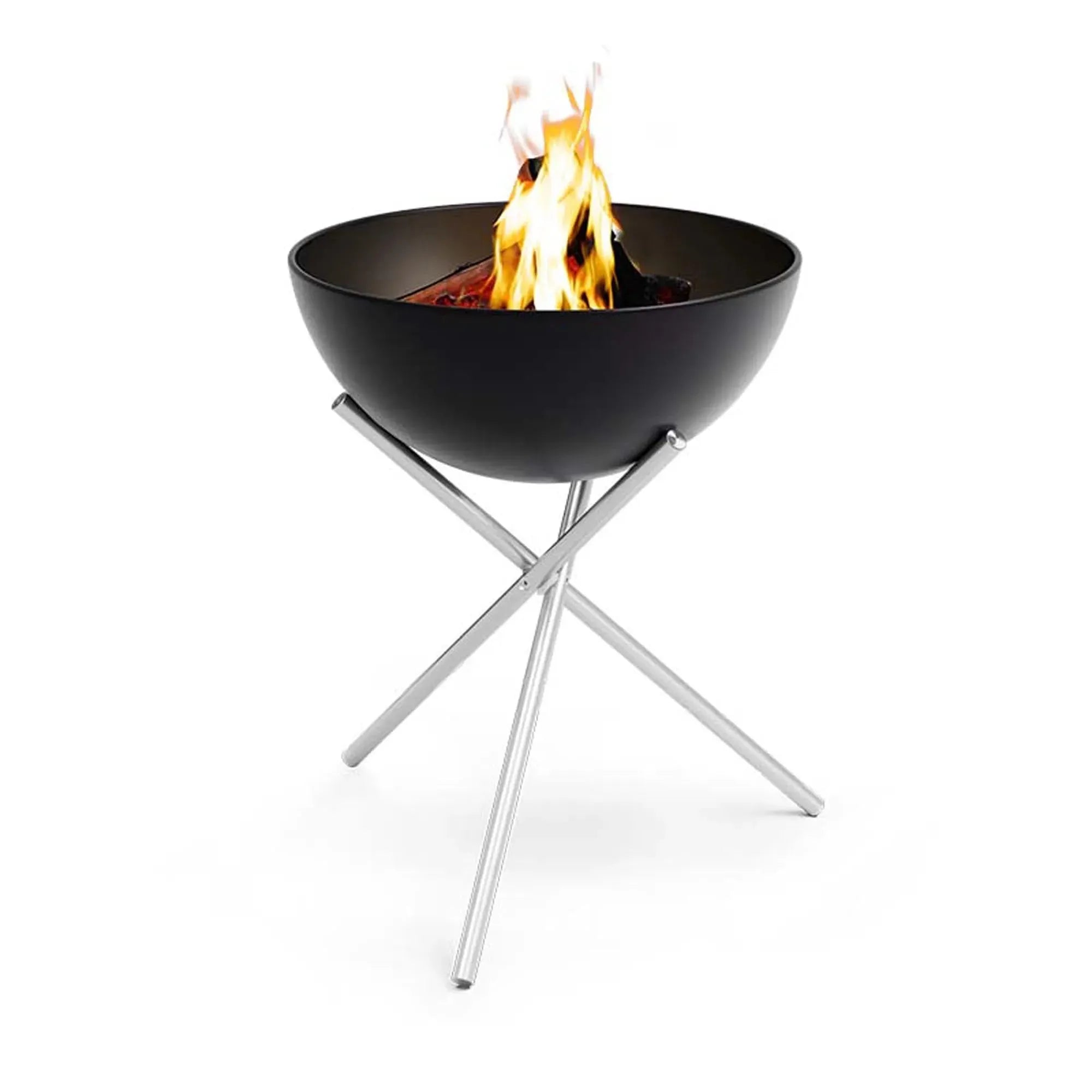 BOWL 57 Feuerset flex in Schwarz präsentiert im Onlineshop von KAQTU Design AG. Feuerschale ist von Höfats