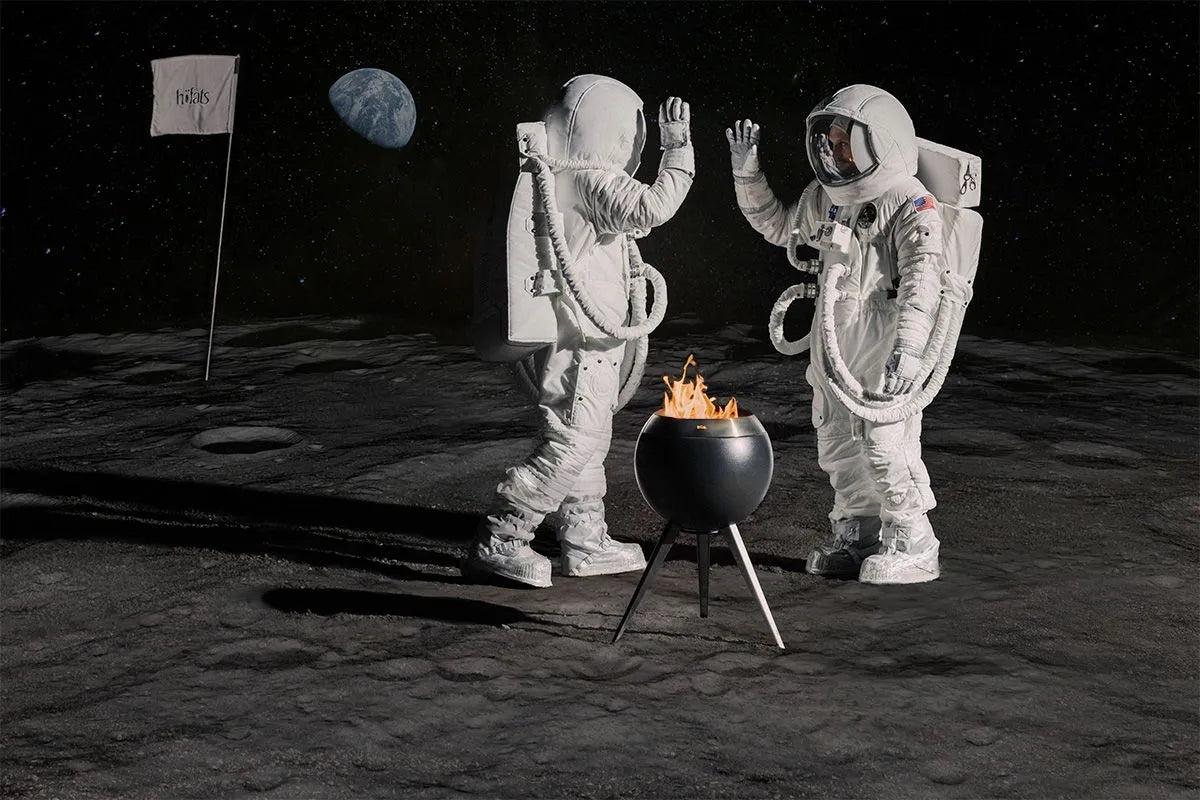 MOON 45 Feuerstelle mit Holzvergaser-Brennertechnologie