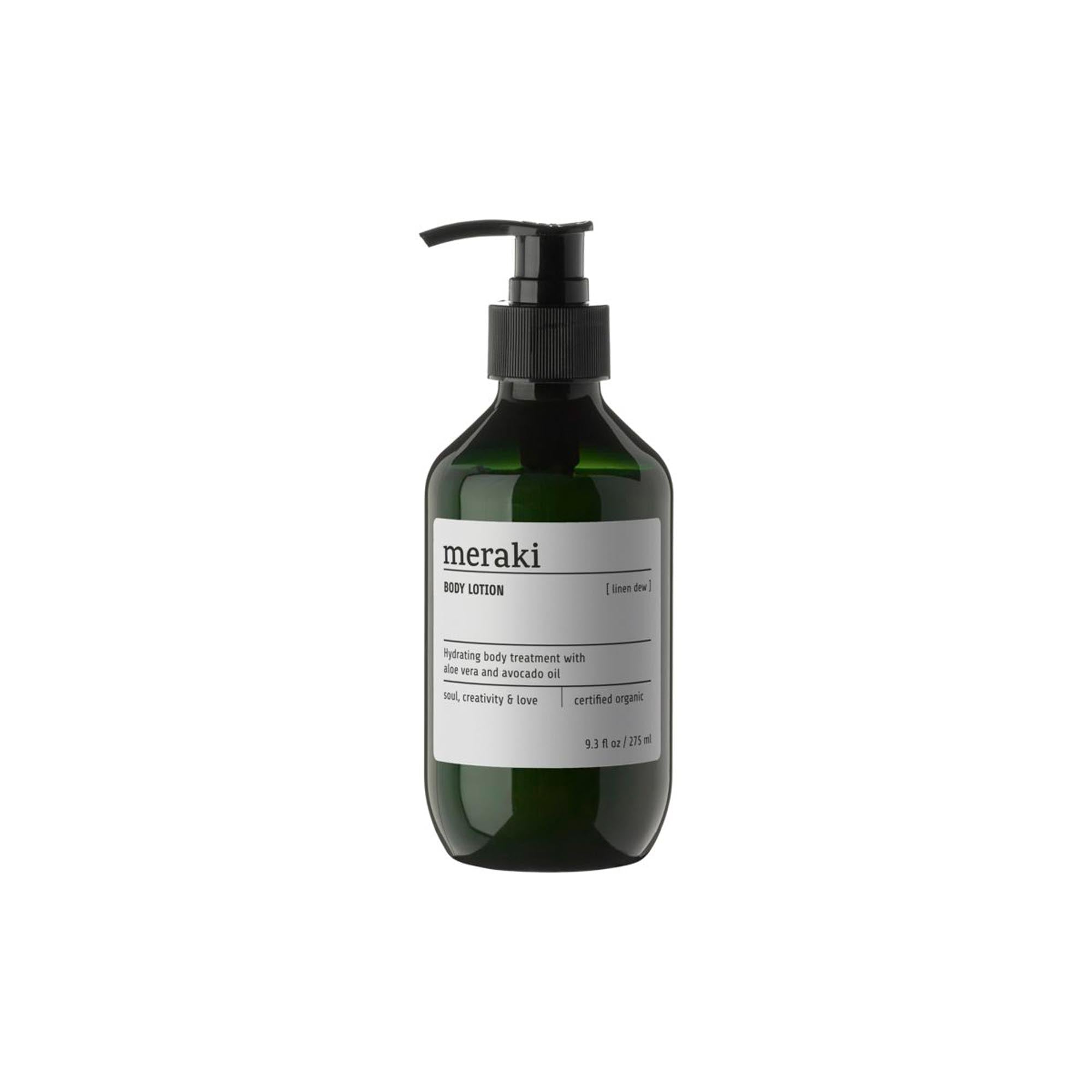 Body Lotion, Linen dew in  präsentiert im Onlineshop von KAQTU Design AG. Pflege ist von Meraki