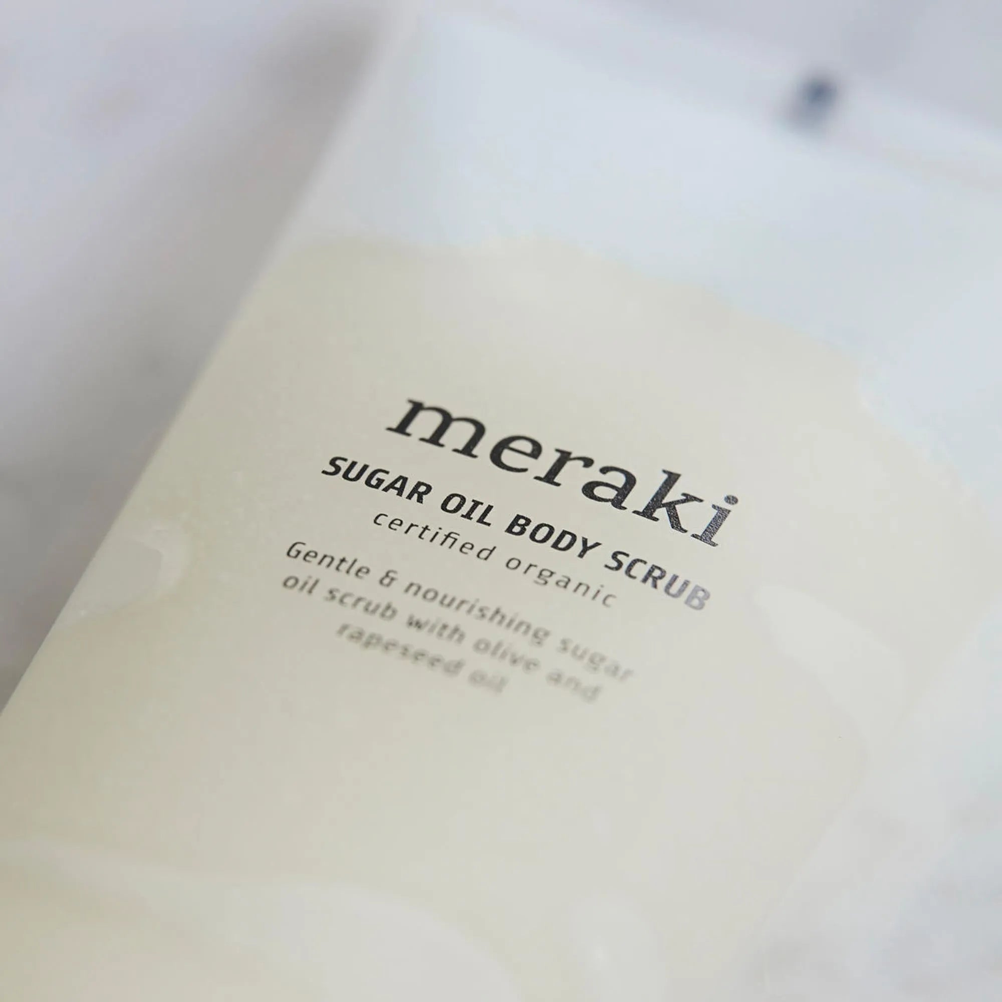 Zucker & Öl Body Scrub in  präsentiert im Onlineshop von KAQTU Design AG. Pflege ist von Meraki