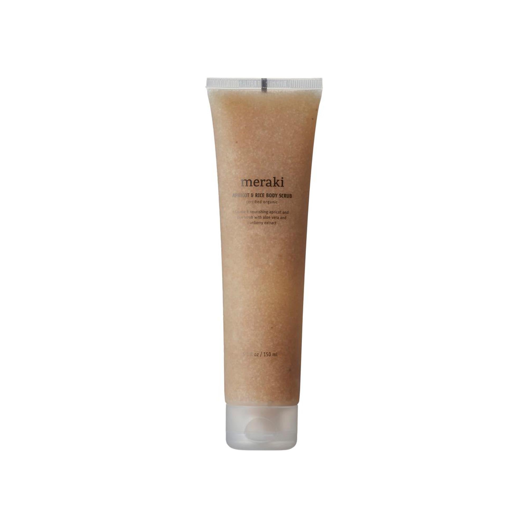 Apricot & rice body scrub in  präsentiert im Onlineshop von KAQTU Design AG. Pflege ist von Meraki