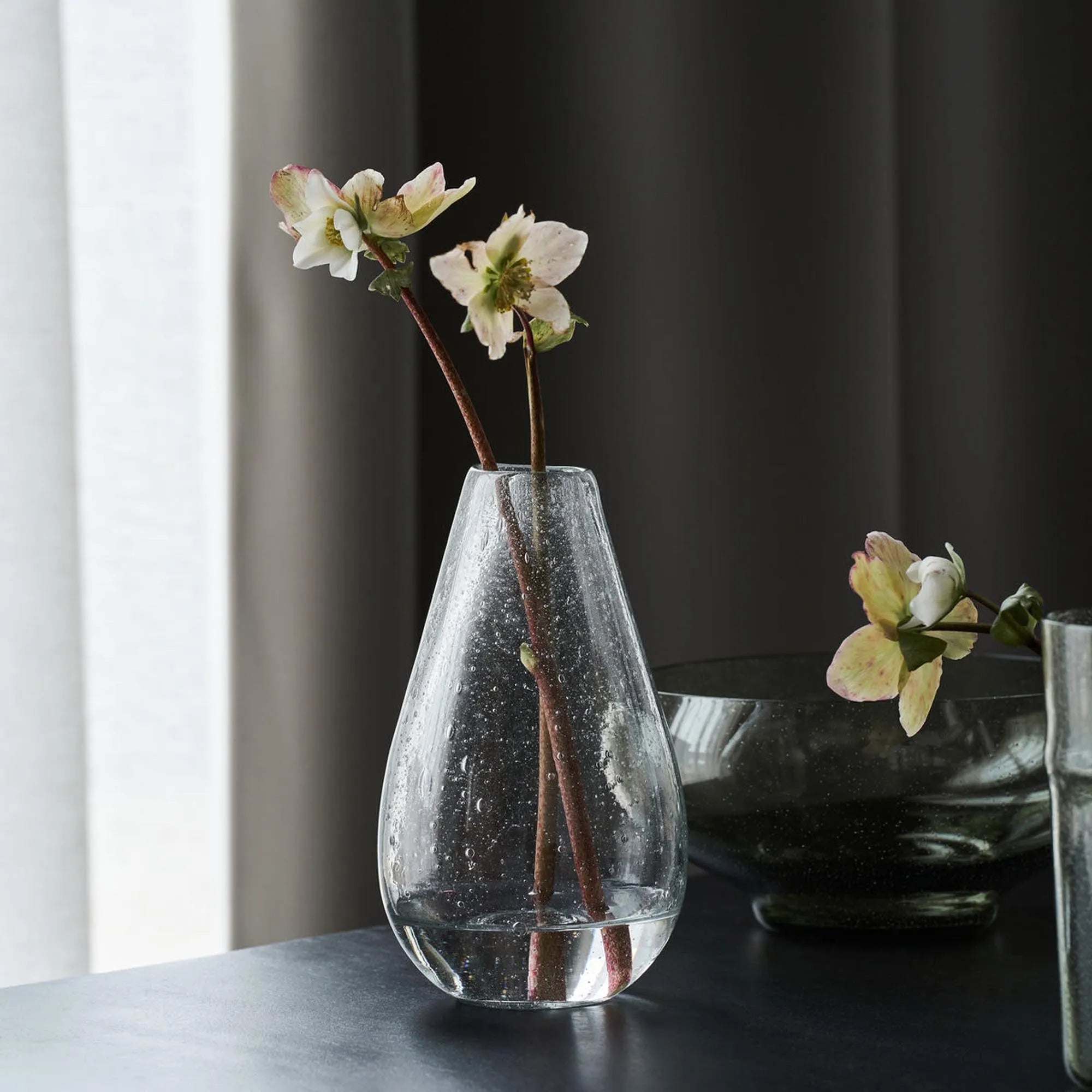 Vase, HDClera, Klar in Klar präsentiert im Onlineshop von KAQTU Design AG. Vase ist von House Doctor